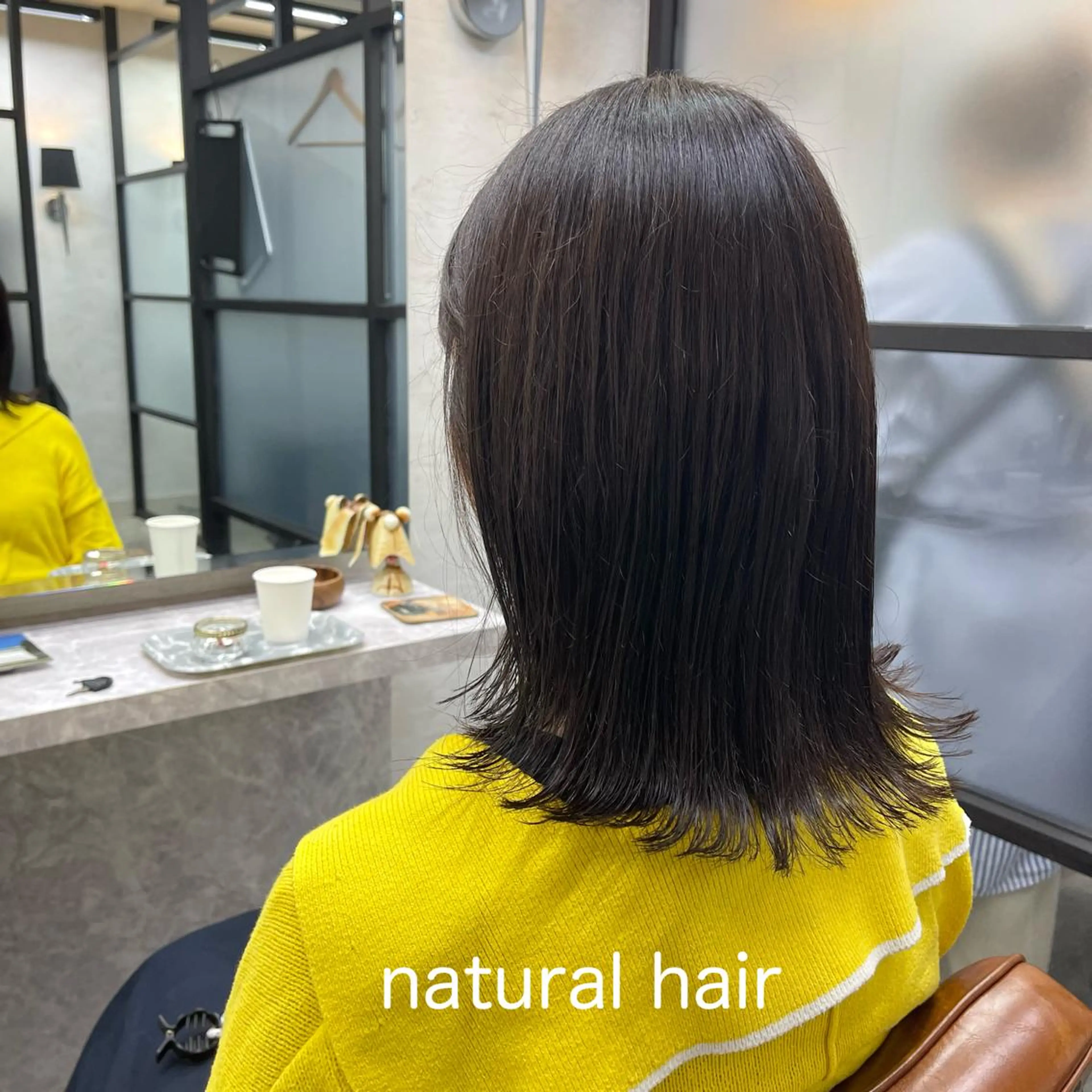 ミディアム カラー 黒崎 勝巳のヘアスタイル