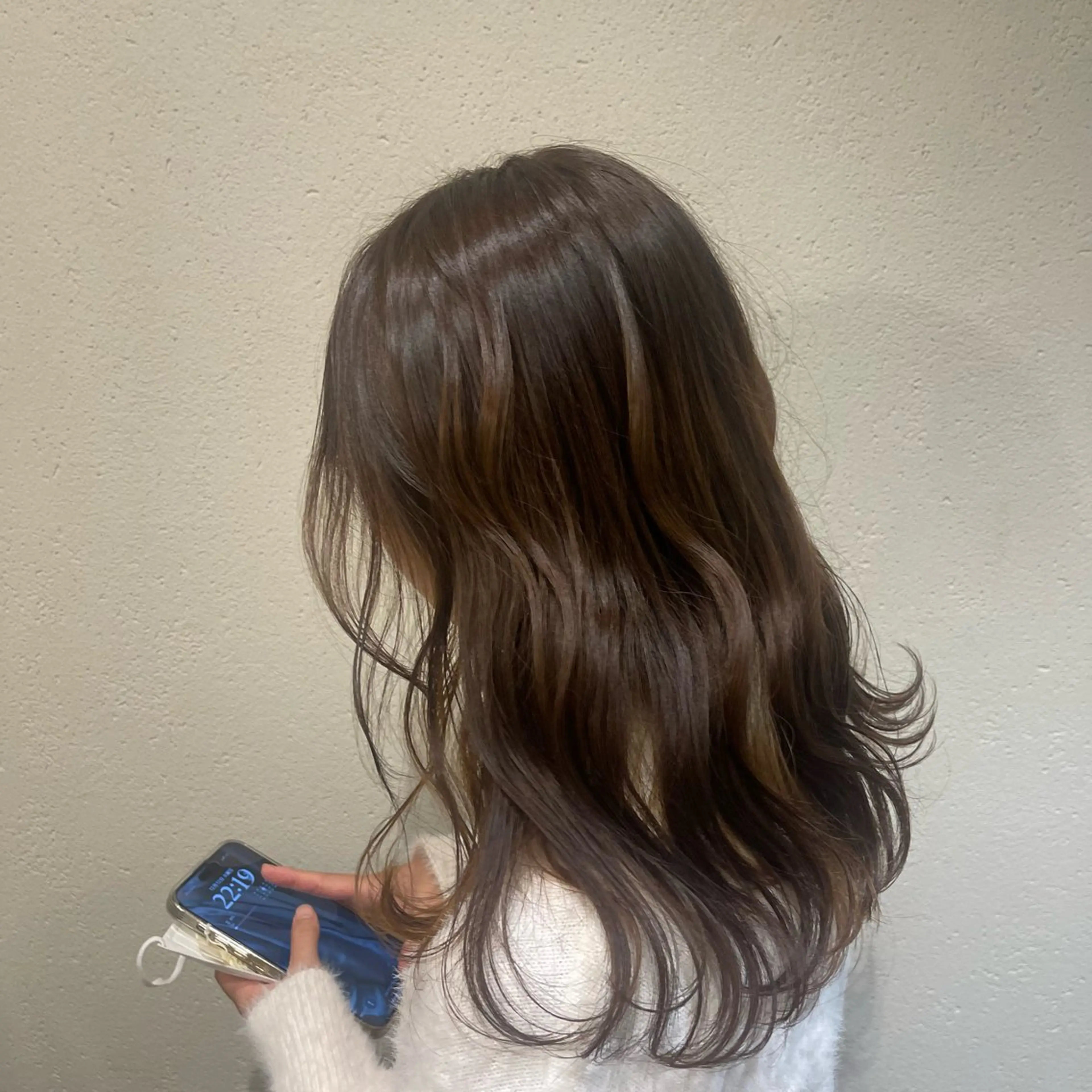 ロング カラー 阪倉 美玲のヘアスタイル