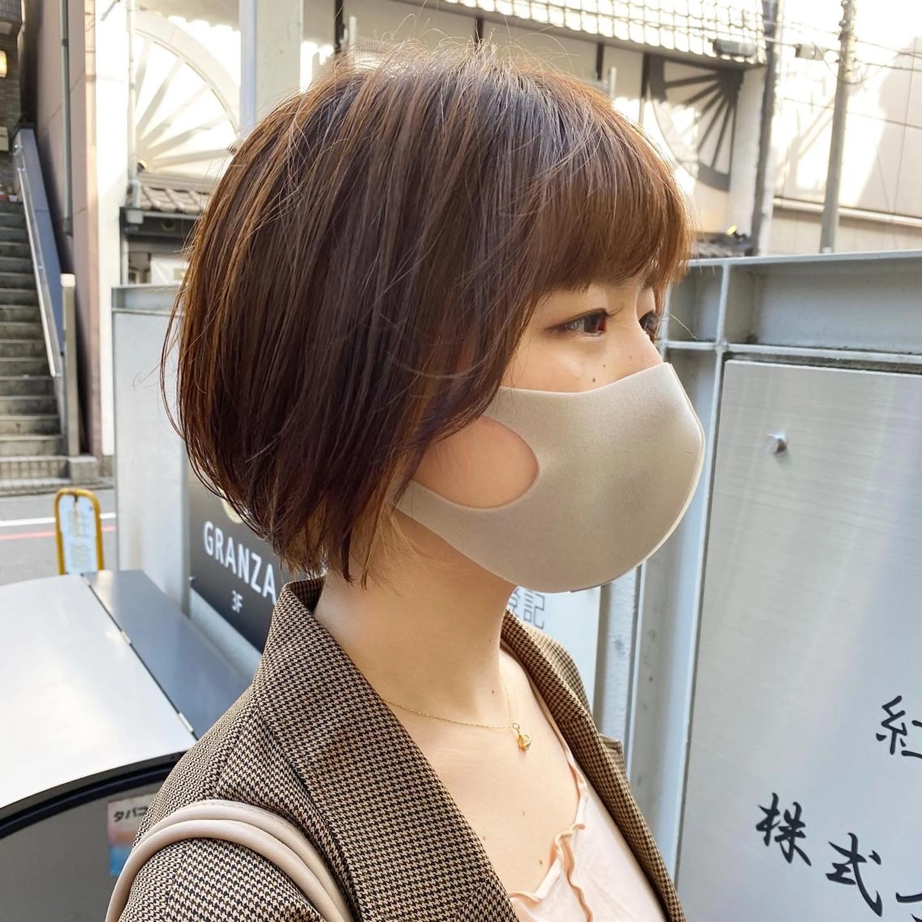 ショート 藤田 遼のヘアスタイル