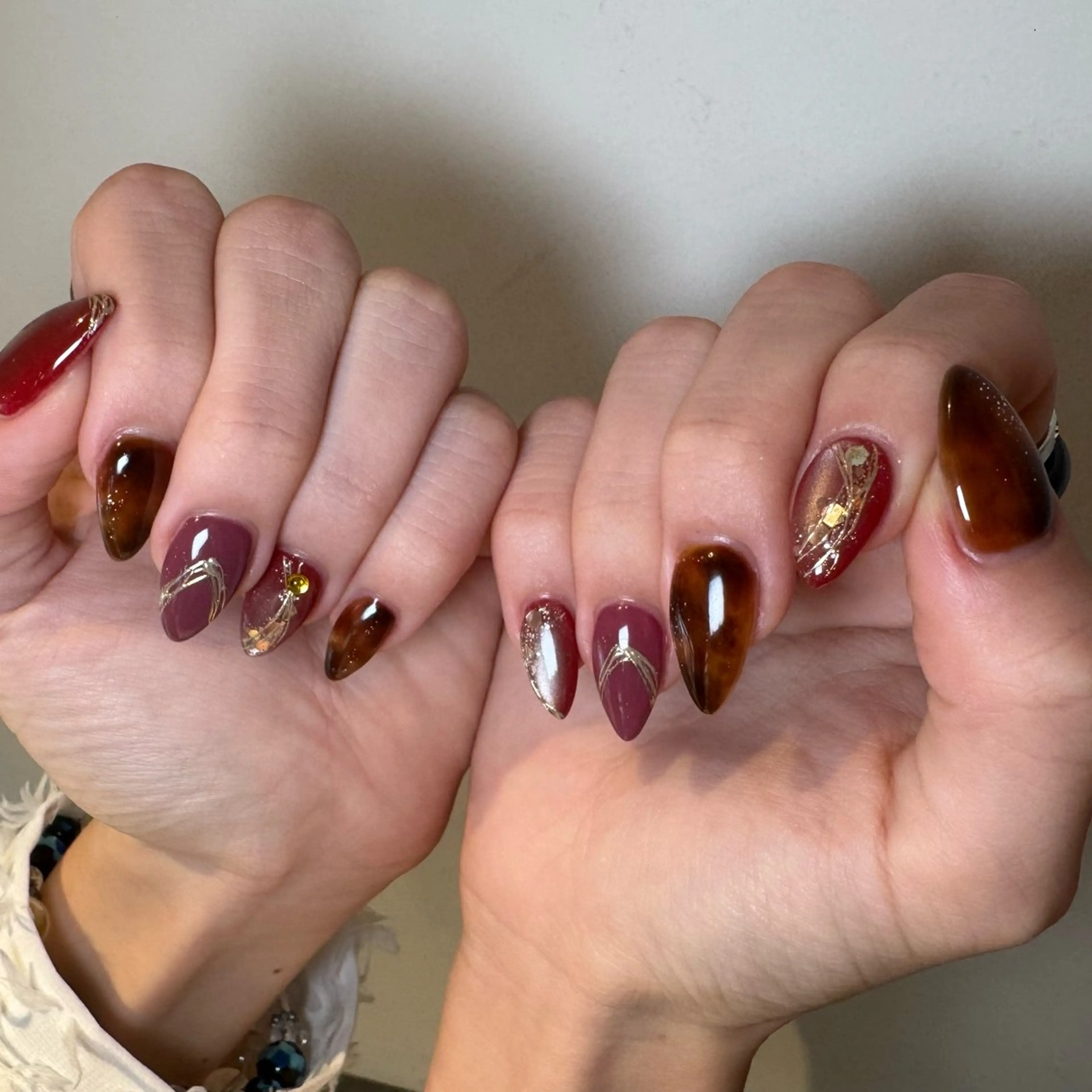 ネイル 持ち込み ハンドネイル EARTH浦添店 村吉のネイルデザイン