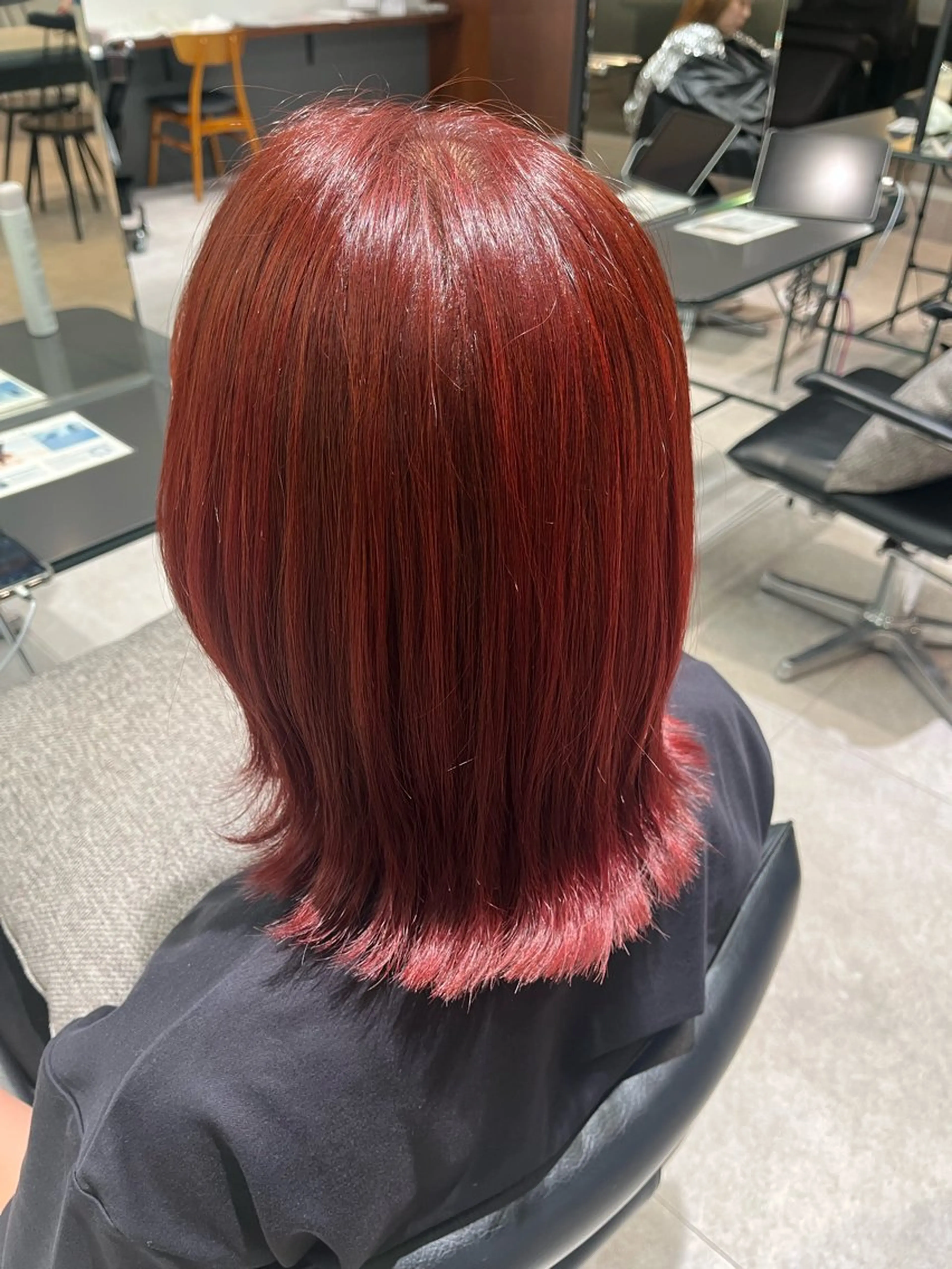 カラー ヘアカラー トリートメント FILMS せんのヘアスタイル