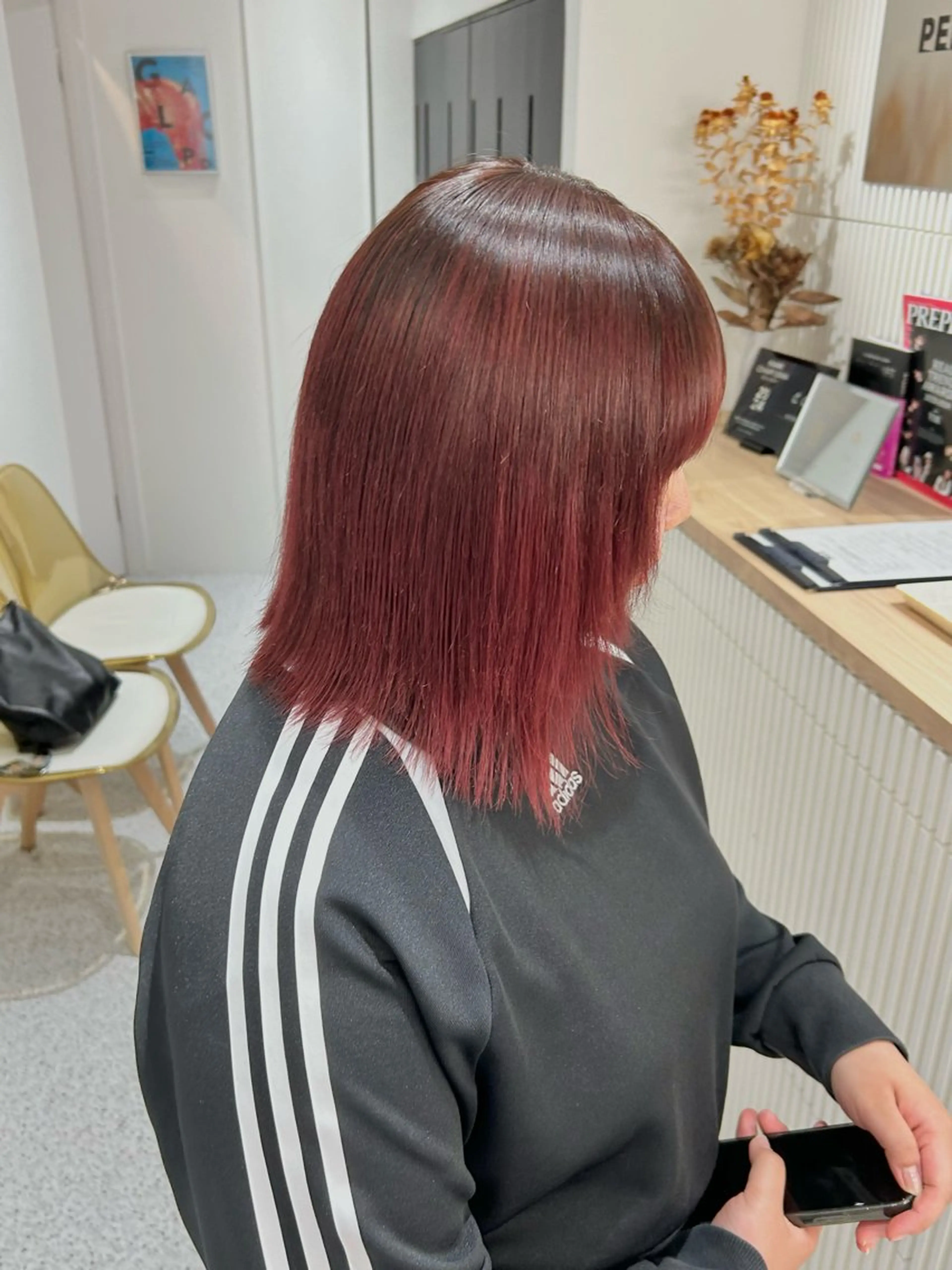 カラー ハイトーンカラー 🌟カット レイヤー森龍哉のヘアスタイル