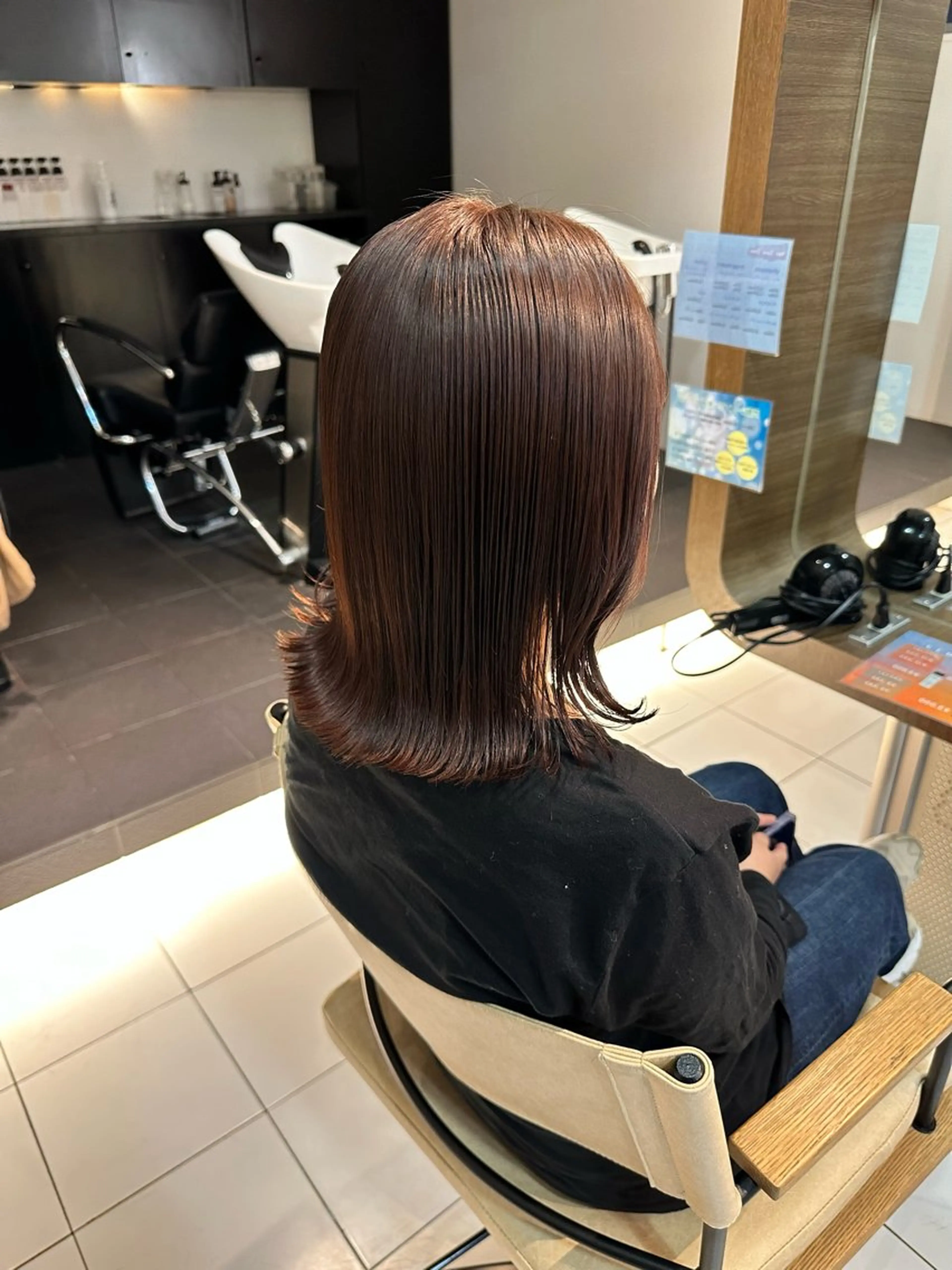 ミディアム カラー カット ヘアカラー アニメオタク美容師/ miharuのヘアスタイル