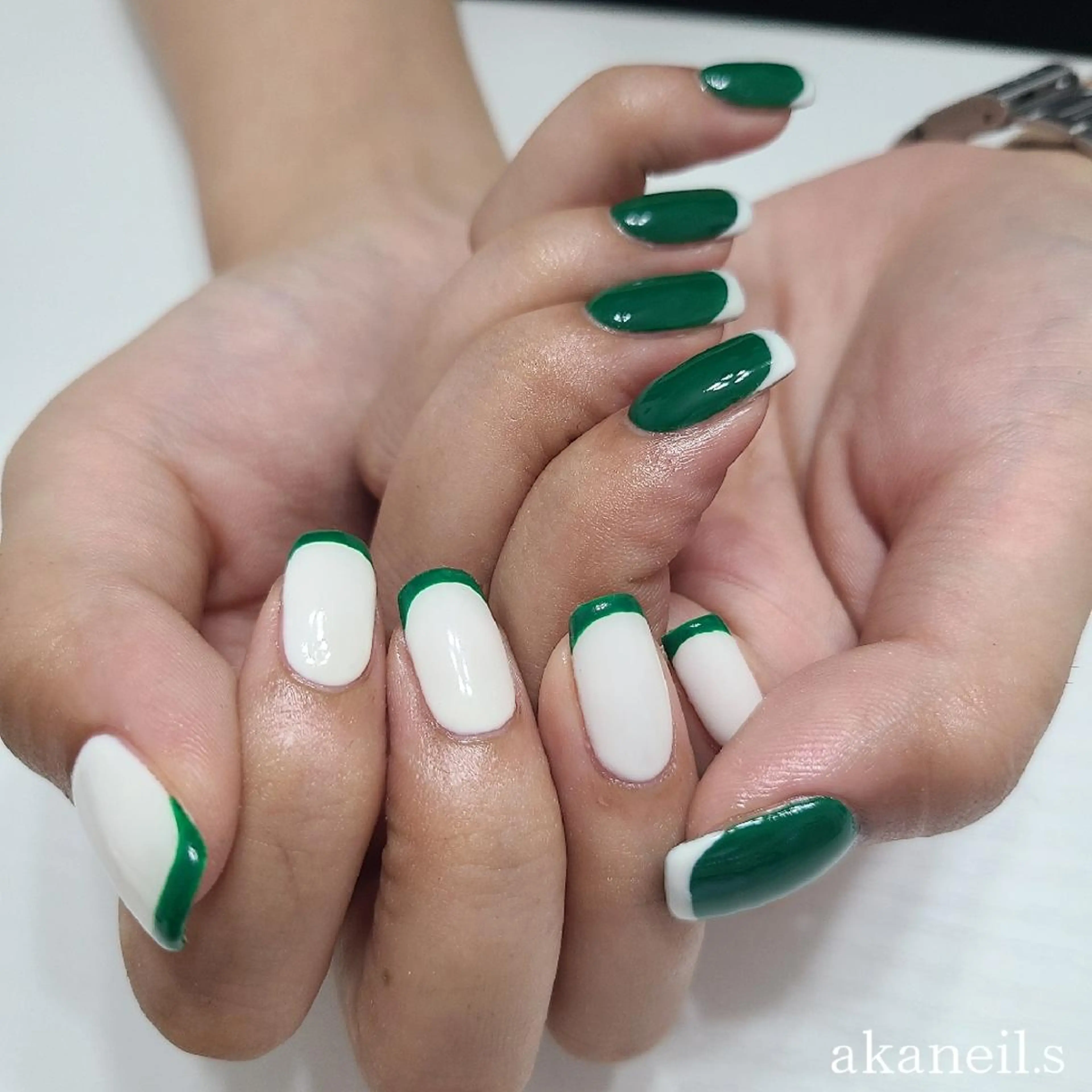 ネイル フレンチネイル 【akaneils】 アカネのネイルデザイン
