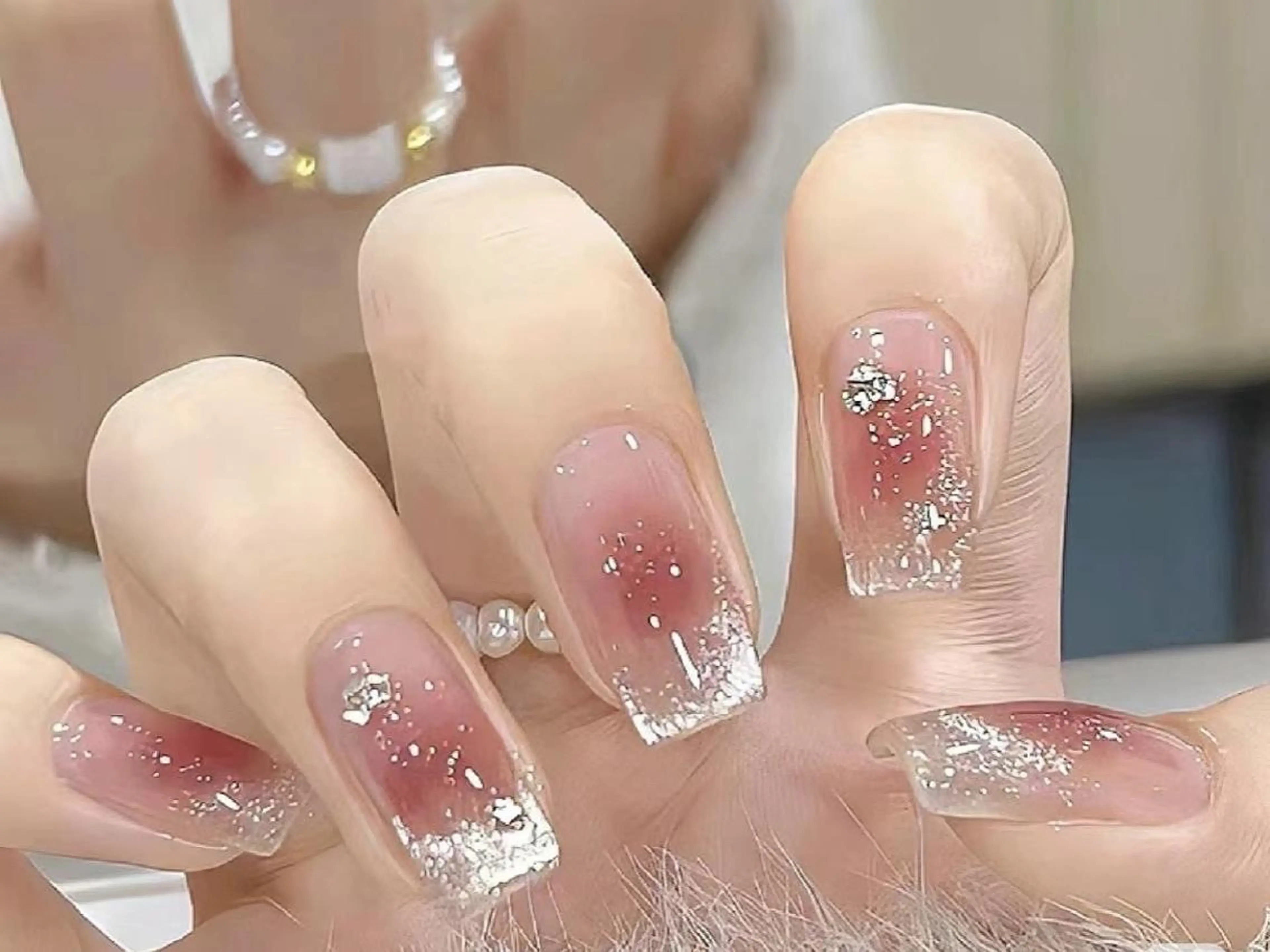 研修コース チークマグネットネイルの写真