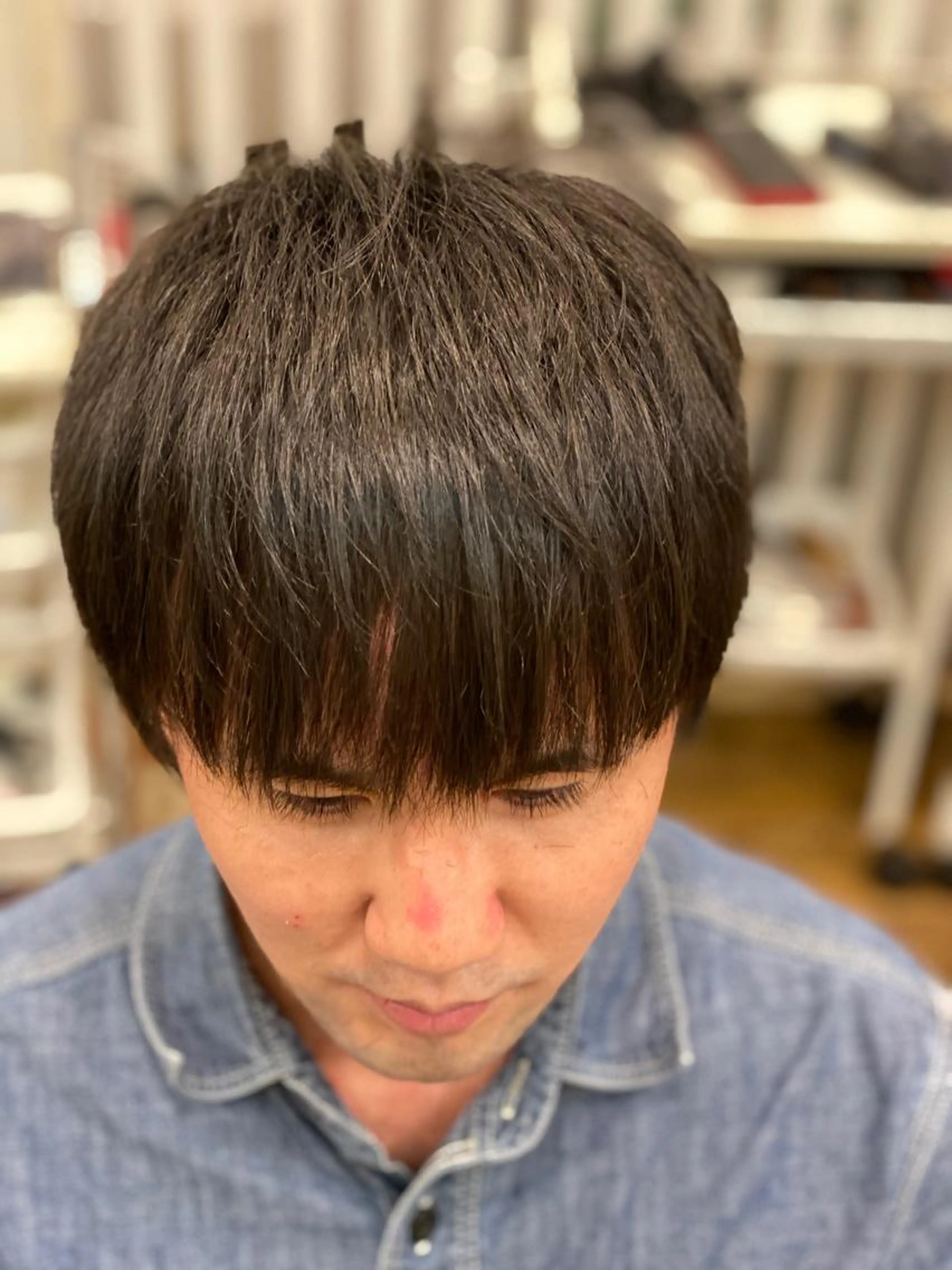 ✨メンズ限定✨カット+前髪縮毛矯正+トリートメント✨の写真