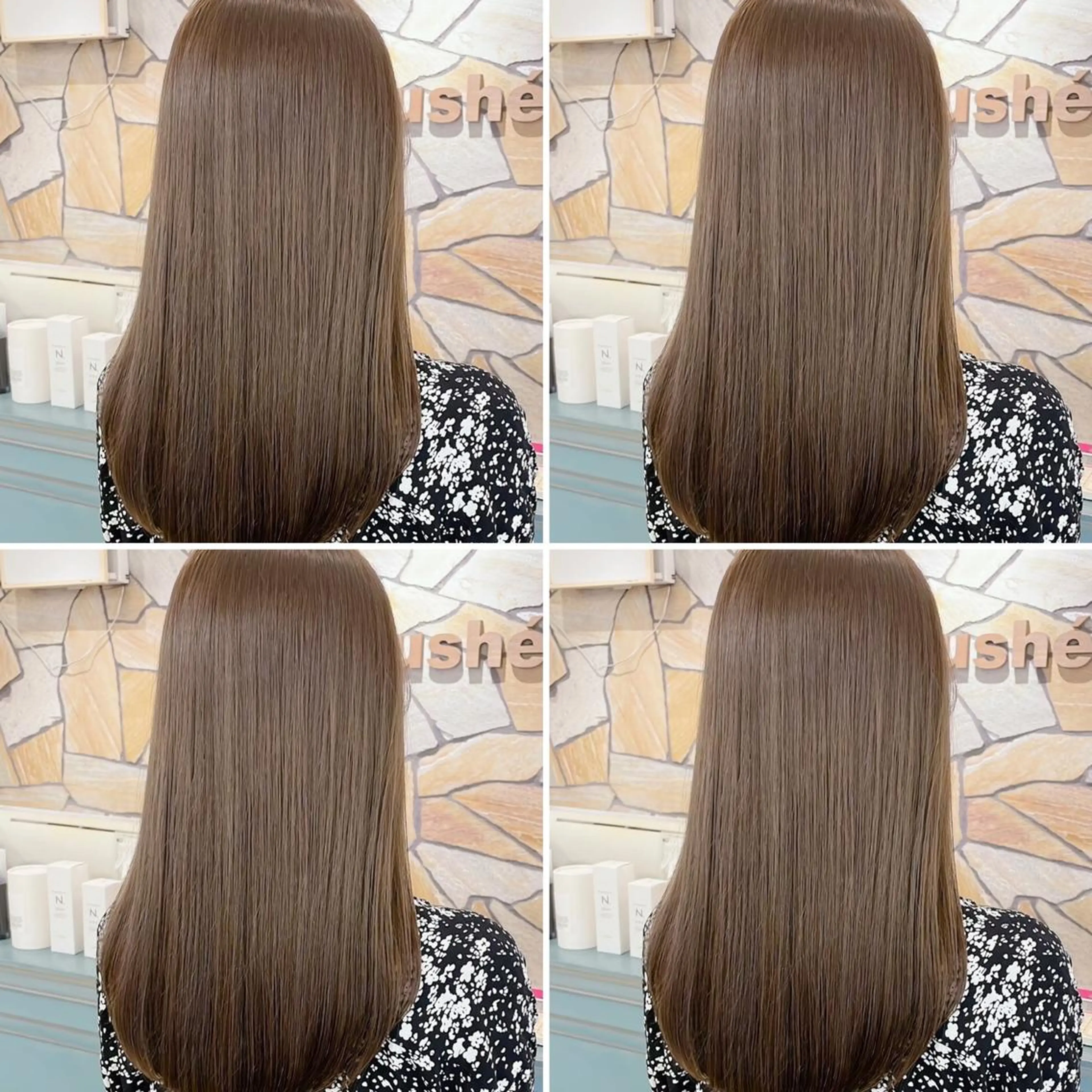 カラー ロング ヘアカラー トリートメント 髪質改善/艶カラー ✝️SAKURAのヘアスタイル