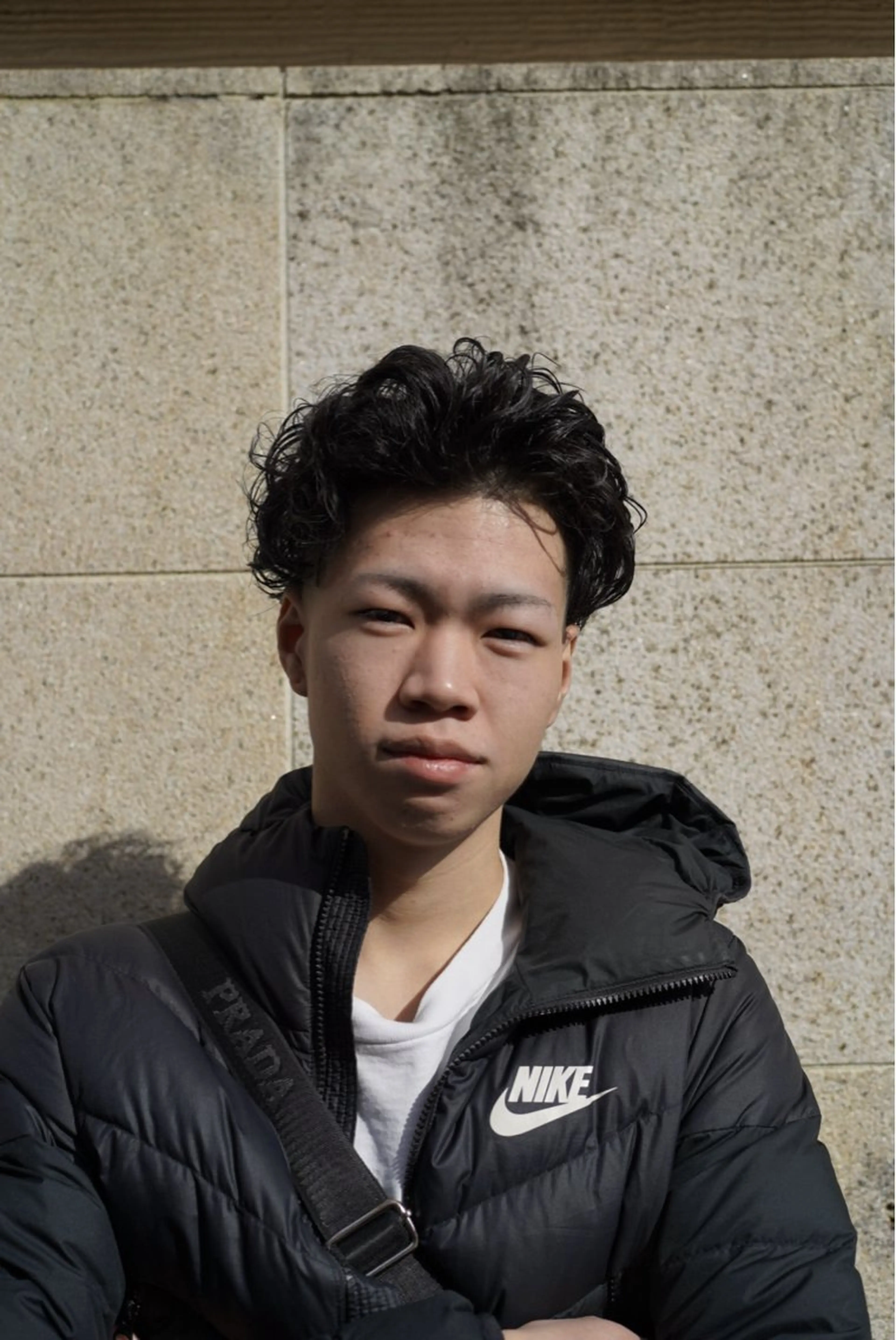 パーマ メンズ メンズパーマ カット パーマ ヘアセット brunt jet所属・関 晃哉のヘアスタイル