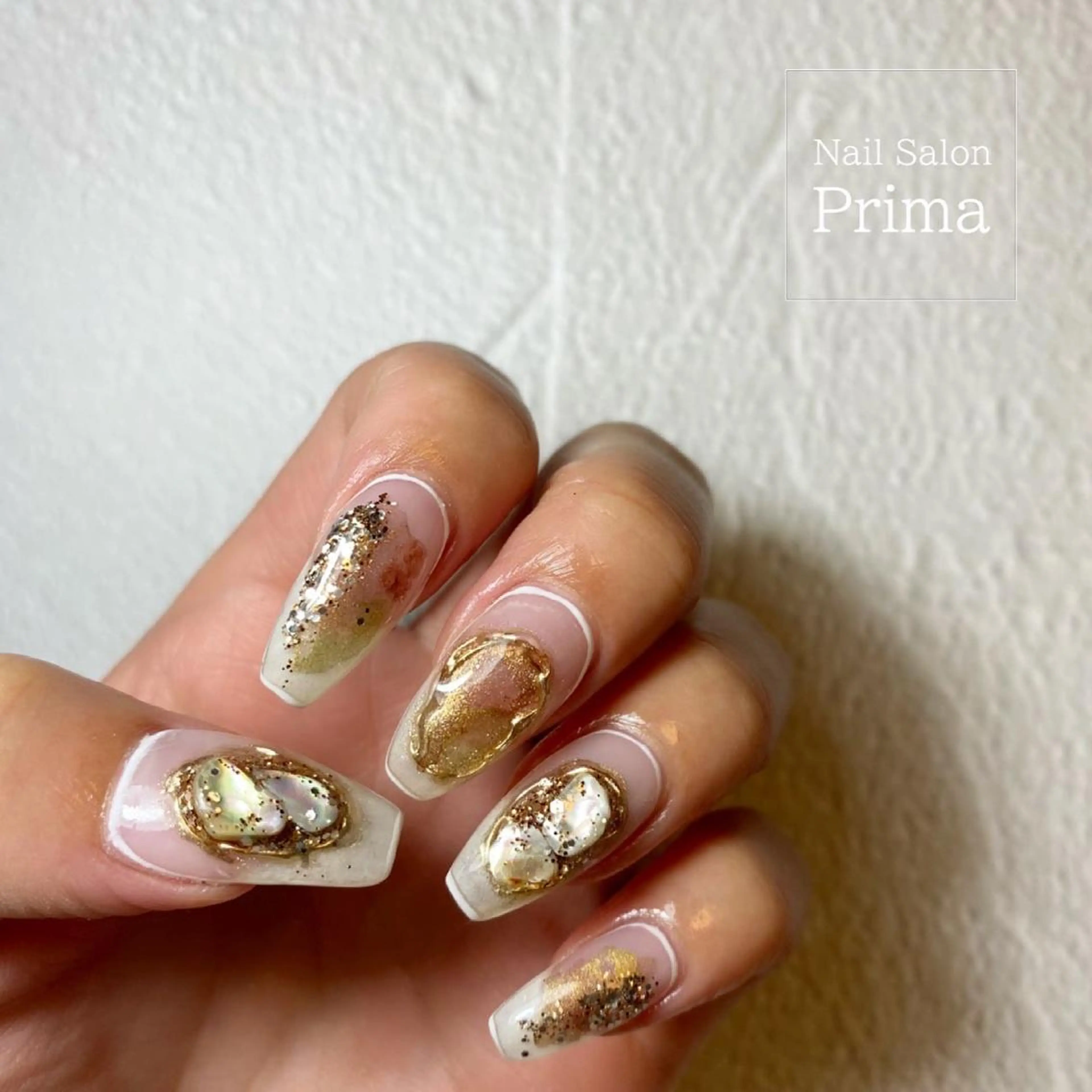 ロング ネイル SalonPrima Nail & Eyeのネイルデザイン