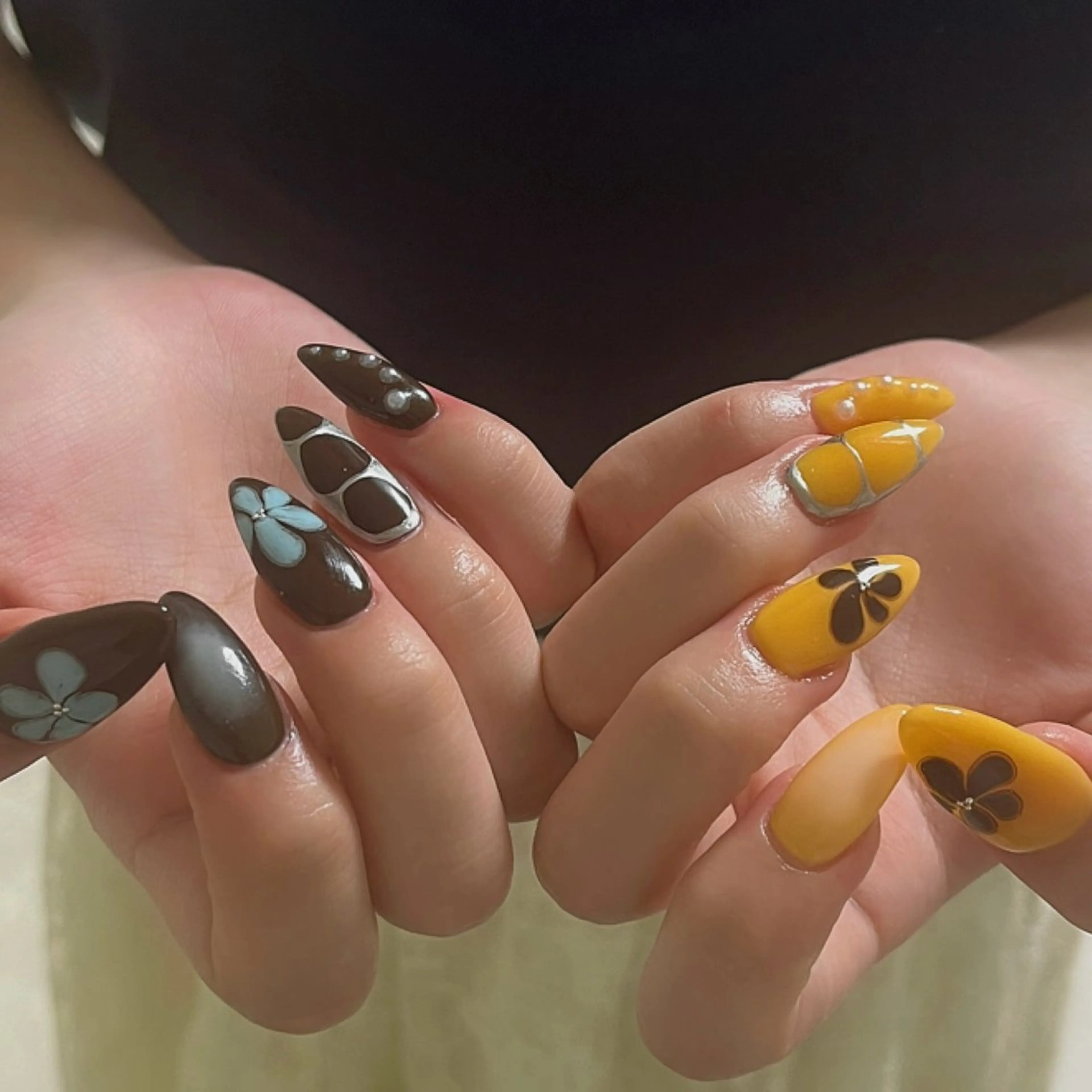 ネイル 【Zina京都駅前】 きぬがわ らむのネイルデザイン