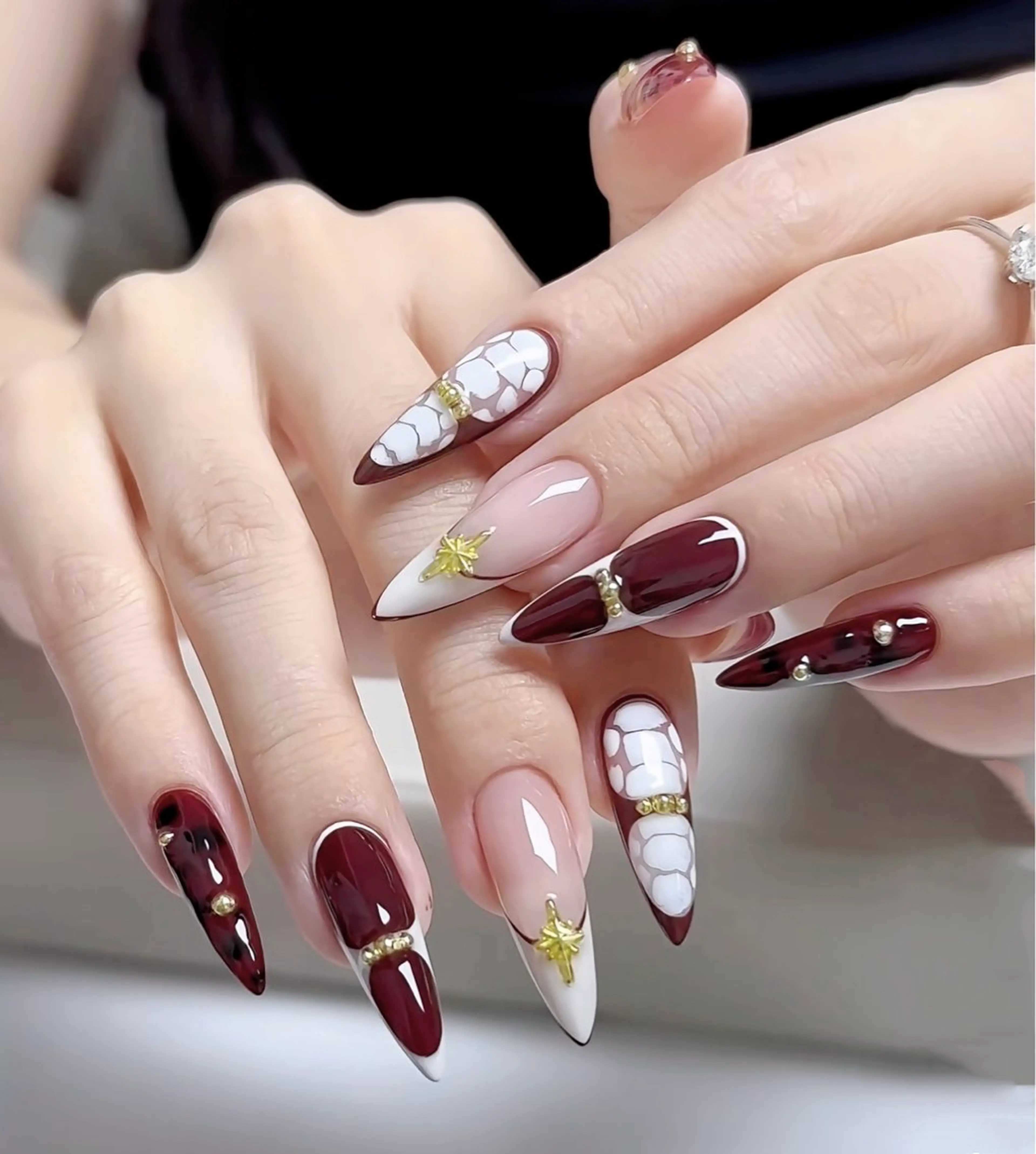 ネイル ハンドネイル ╹◡╹Mimoミモ Eye&Nailのマツエク・マツパデザイン