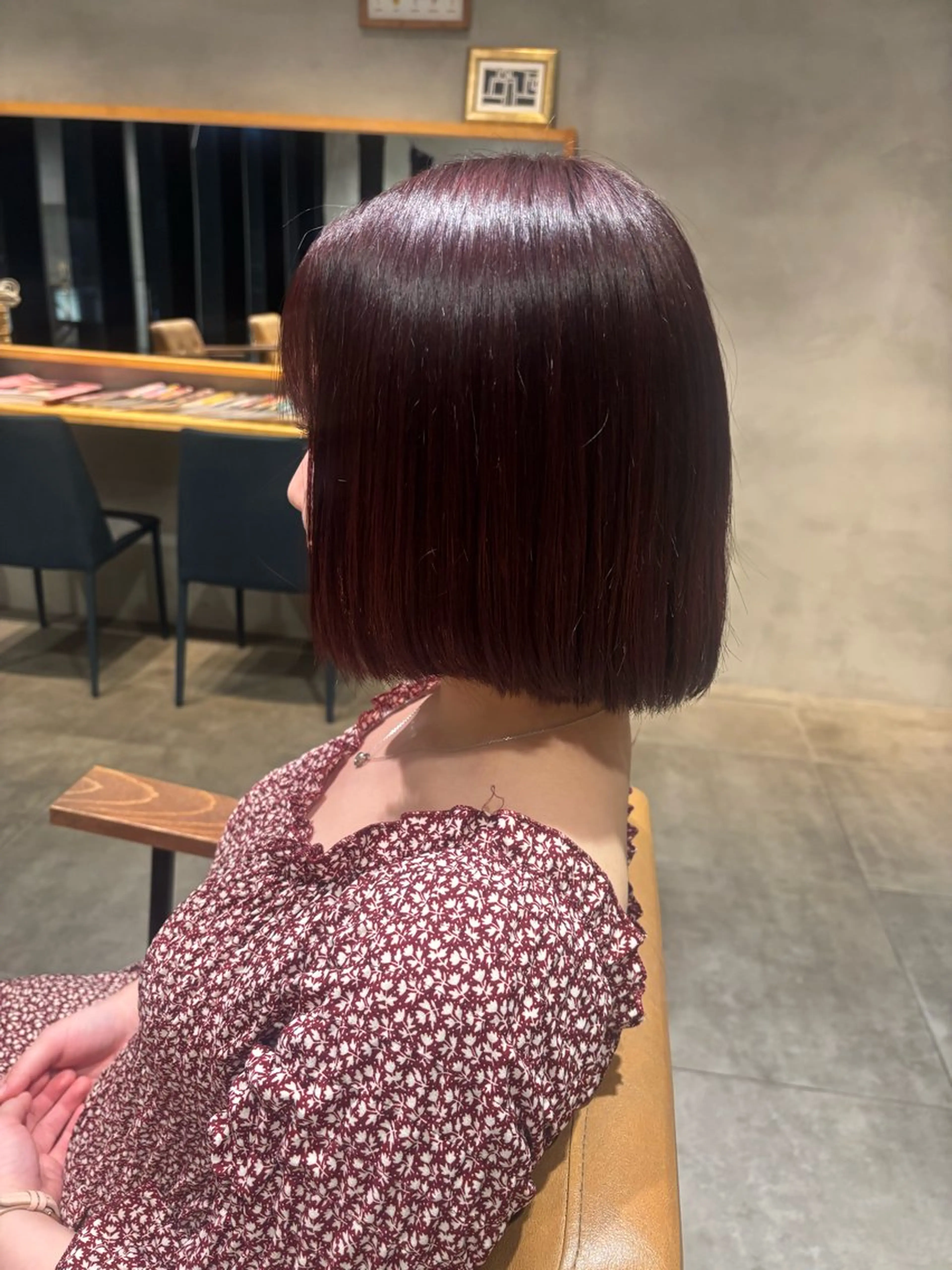 カラー 山口 瑞穂のヘアスタイル
