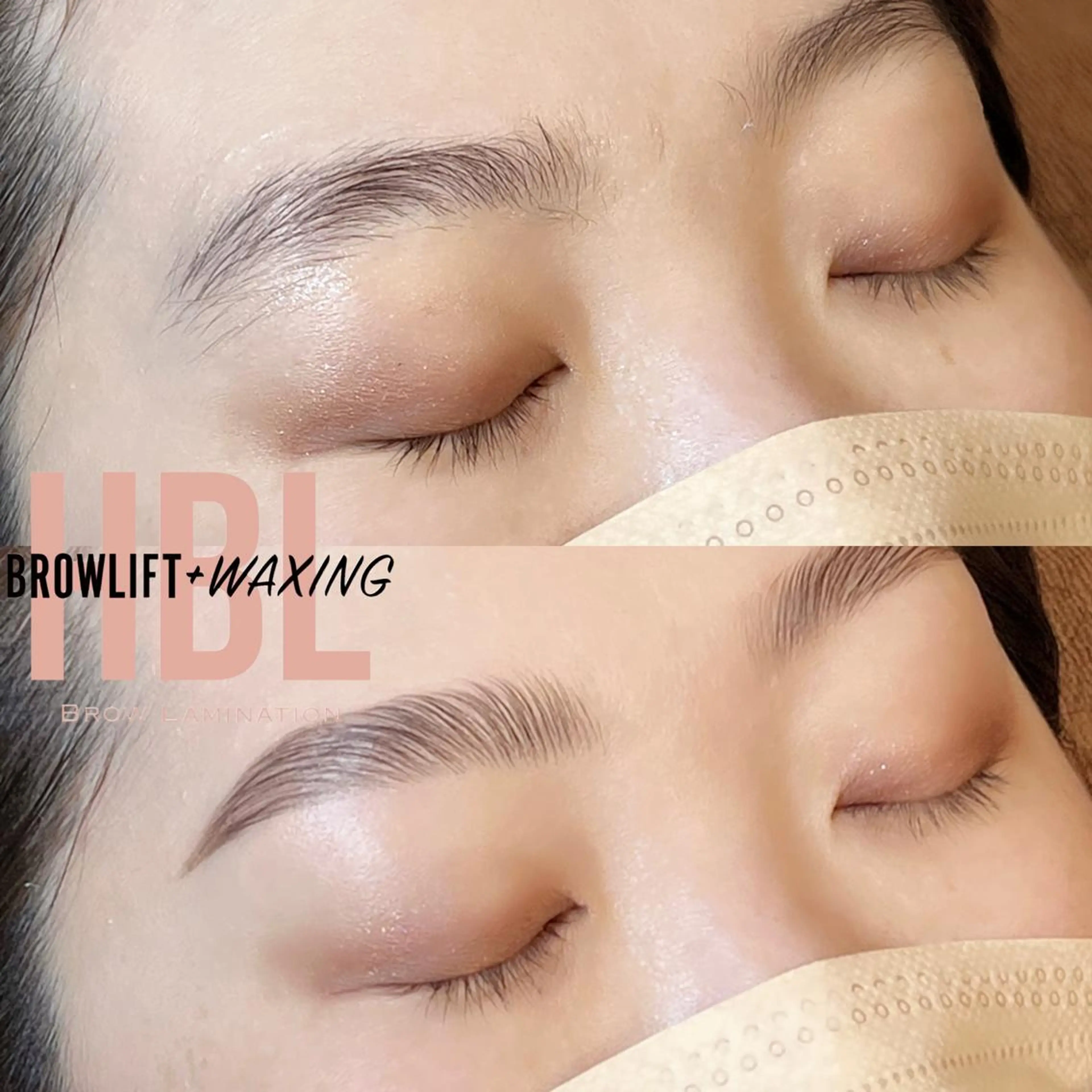 💗話題のハリウッドブロウリフト💗アイブロウが苦手な方におススメ💝ワックス込みの写真