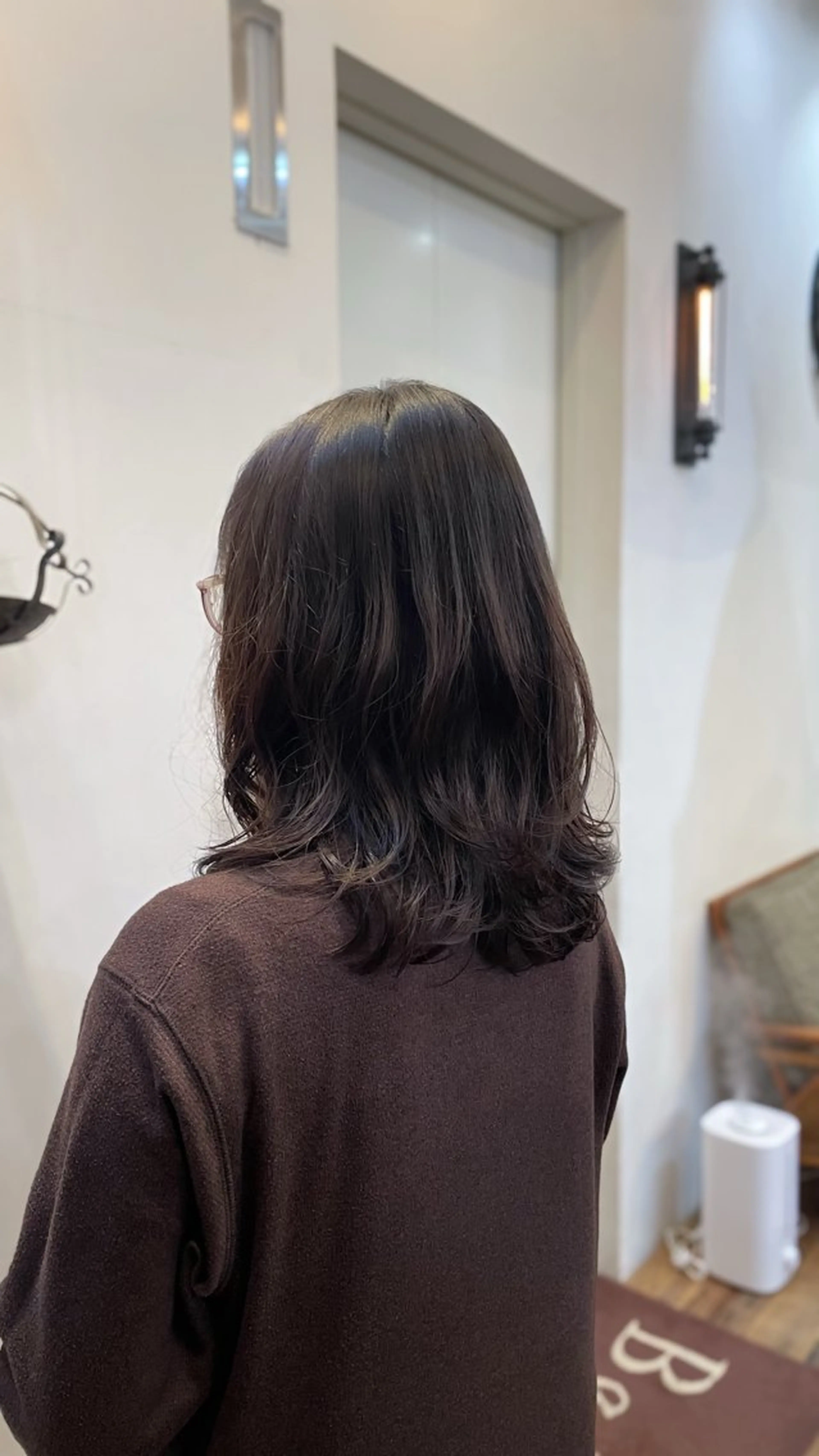 セミロング パーマ パーマ kahona/カラー /パーマ/銀座のヘアスタイル