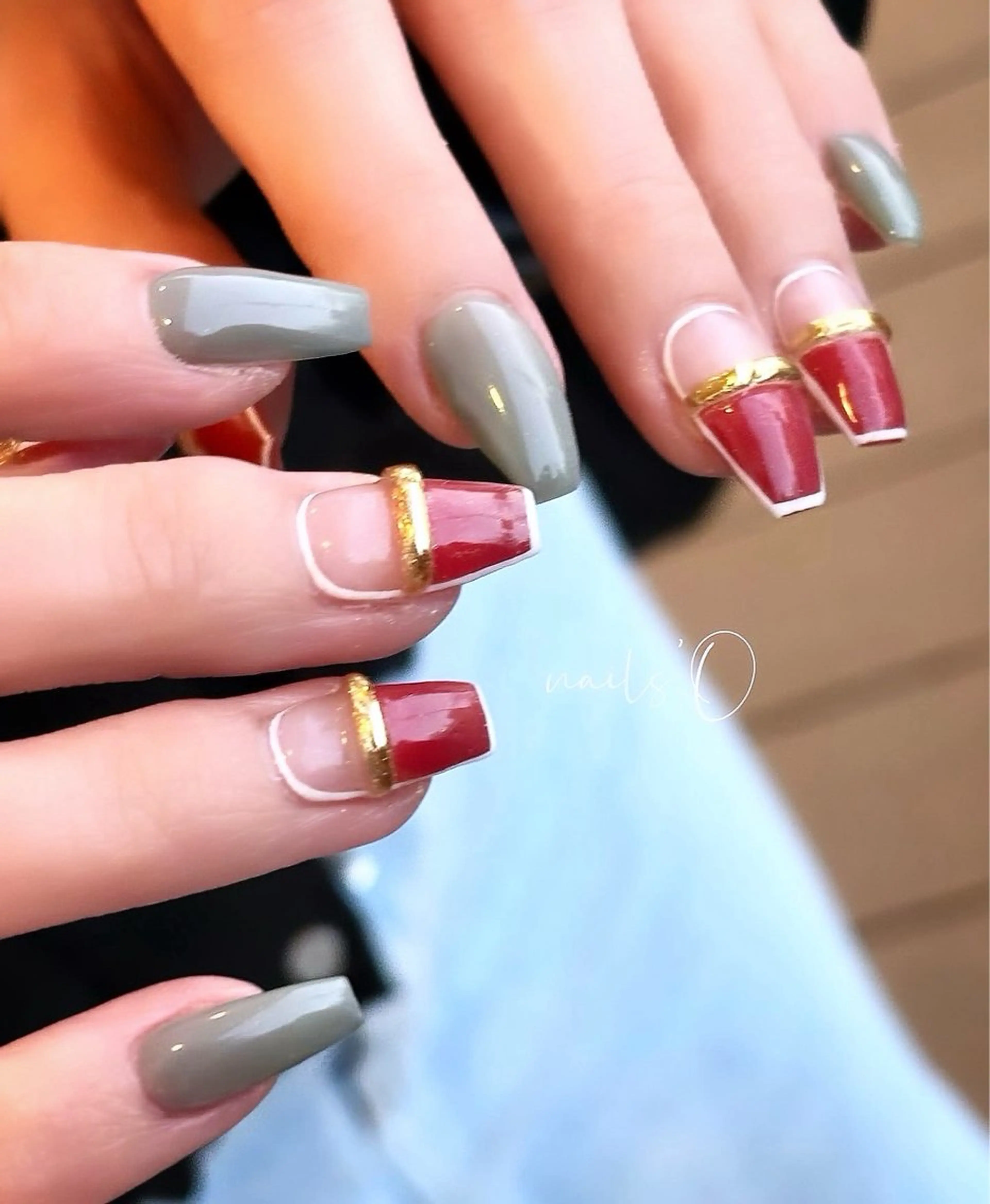 ネイル 大人可愛いネイル🎗 Hinaのネイルデザイン