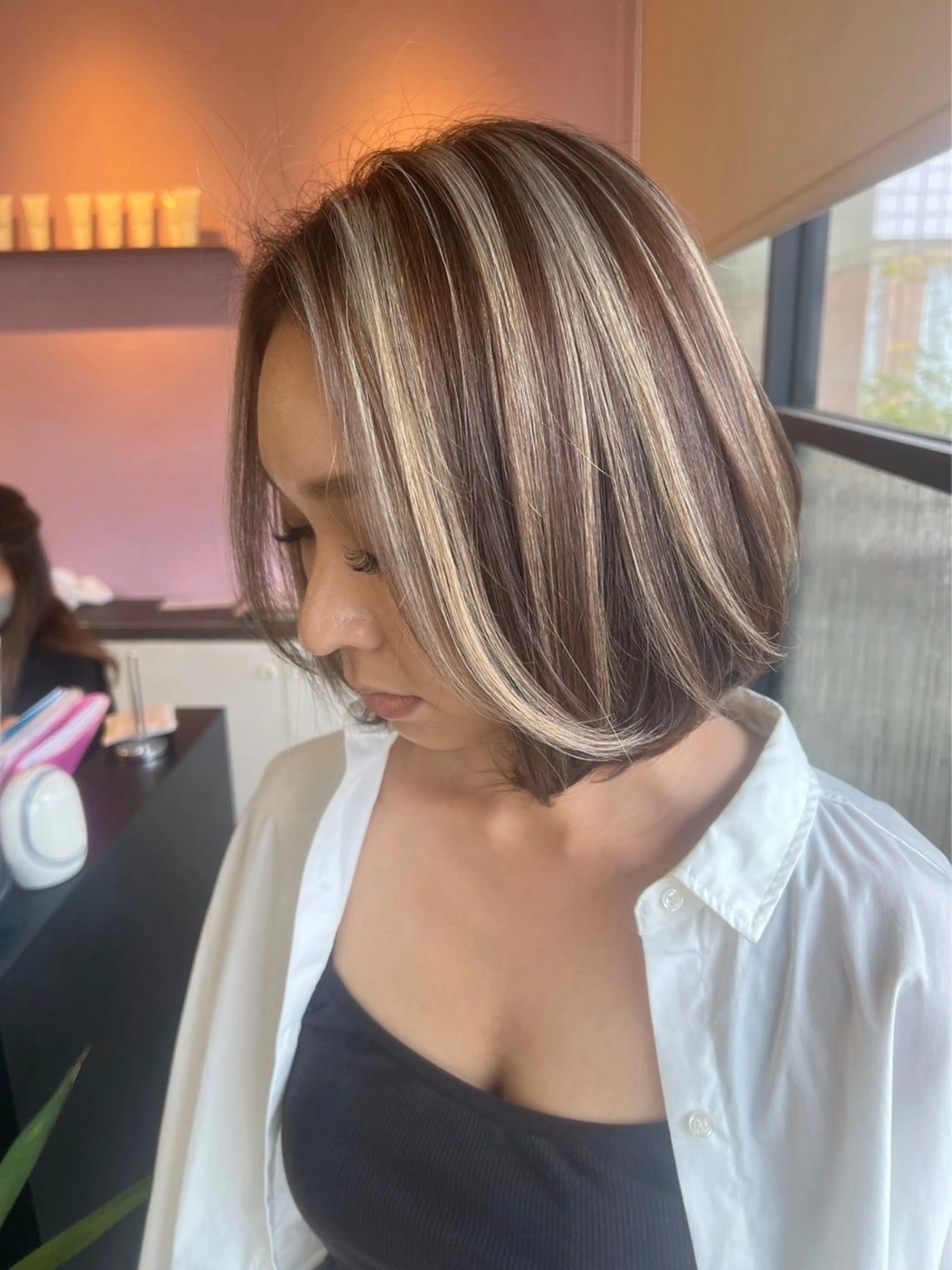 ショート カラー AVANCE泉大津店 加茂瑞希のヘアスタイル