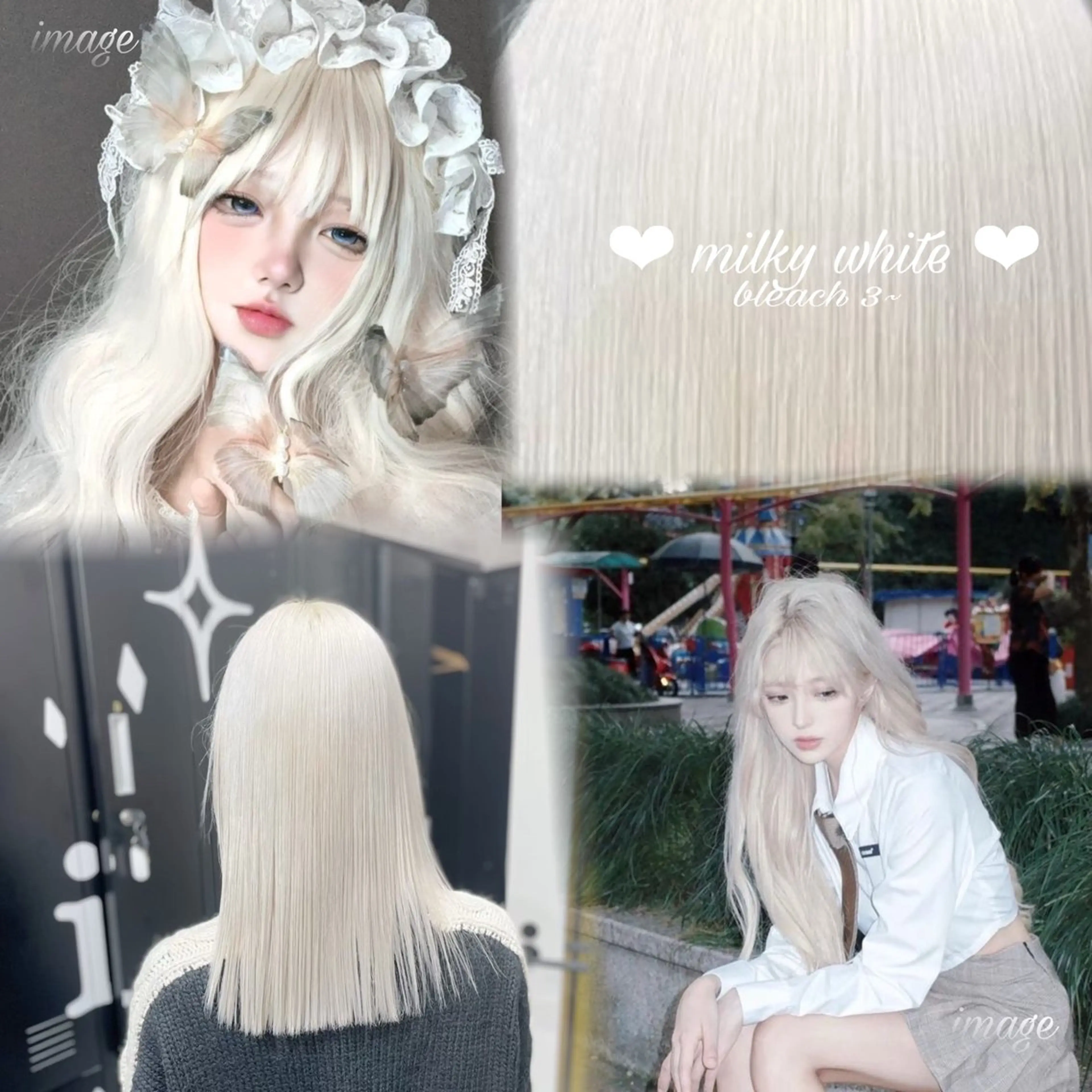 ロング カラー ヘアアレンジ メンズ メンズウルフ🐺♡ ブリーチ♡ヘアメ🎀のヘアスタイル