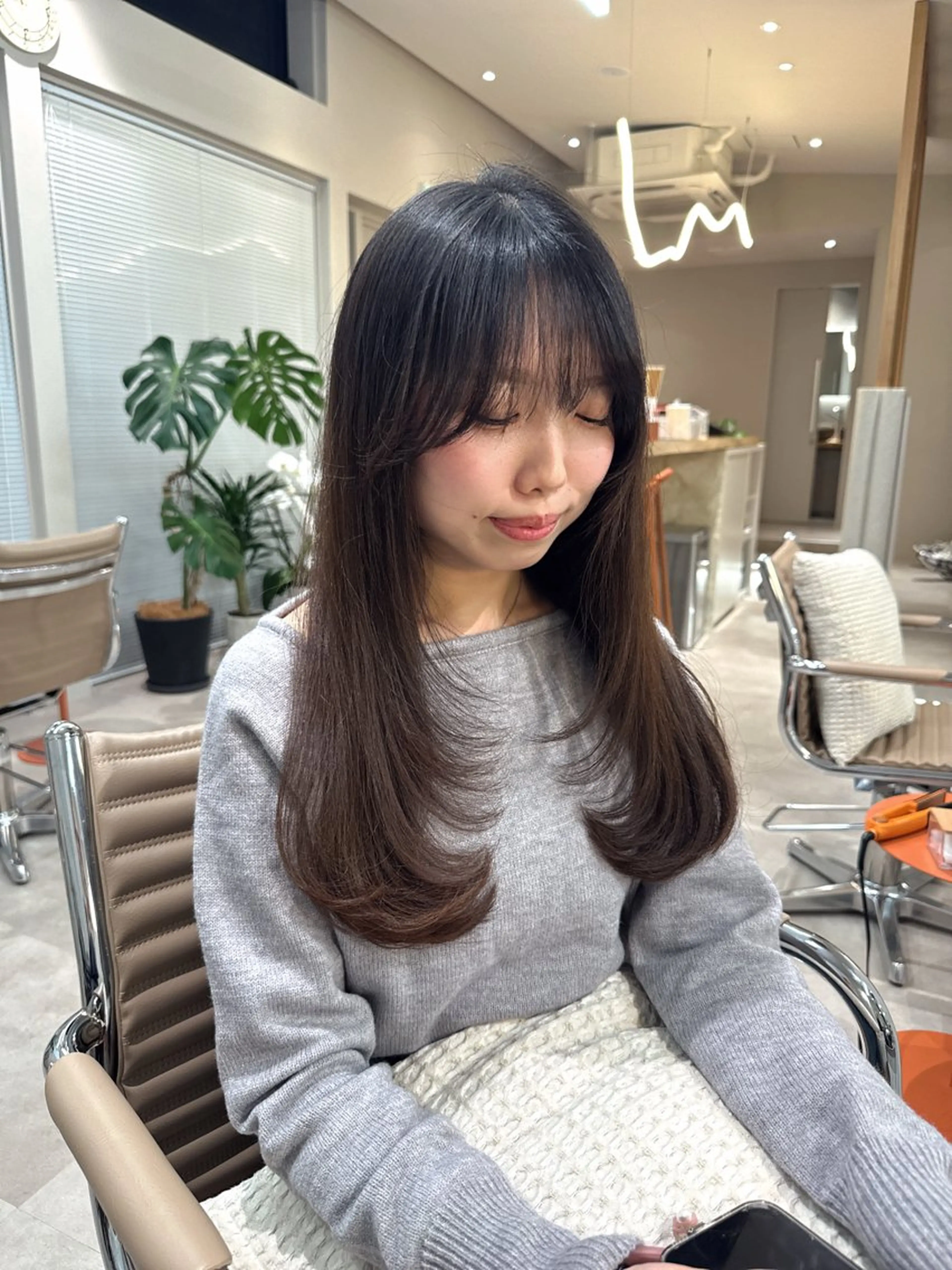 ロング ロングレイヤー レイヤーカット ロング 打越 虎瑠のヘアスタイル