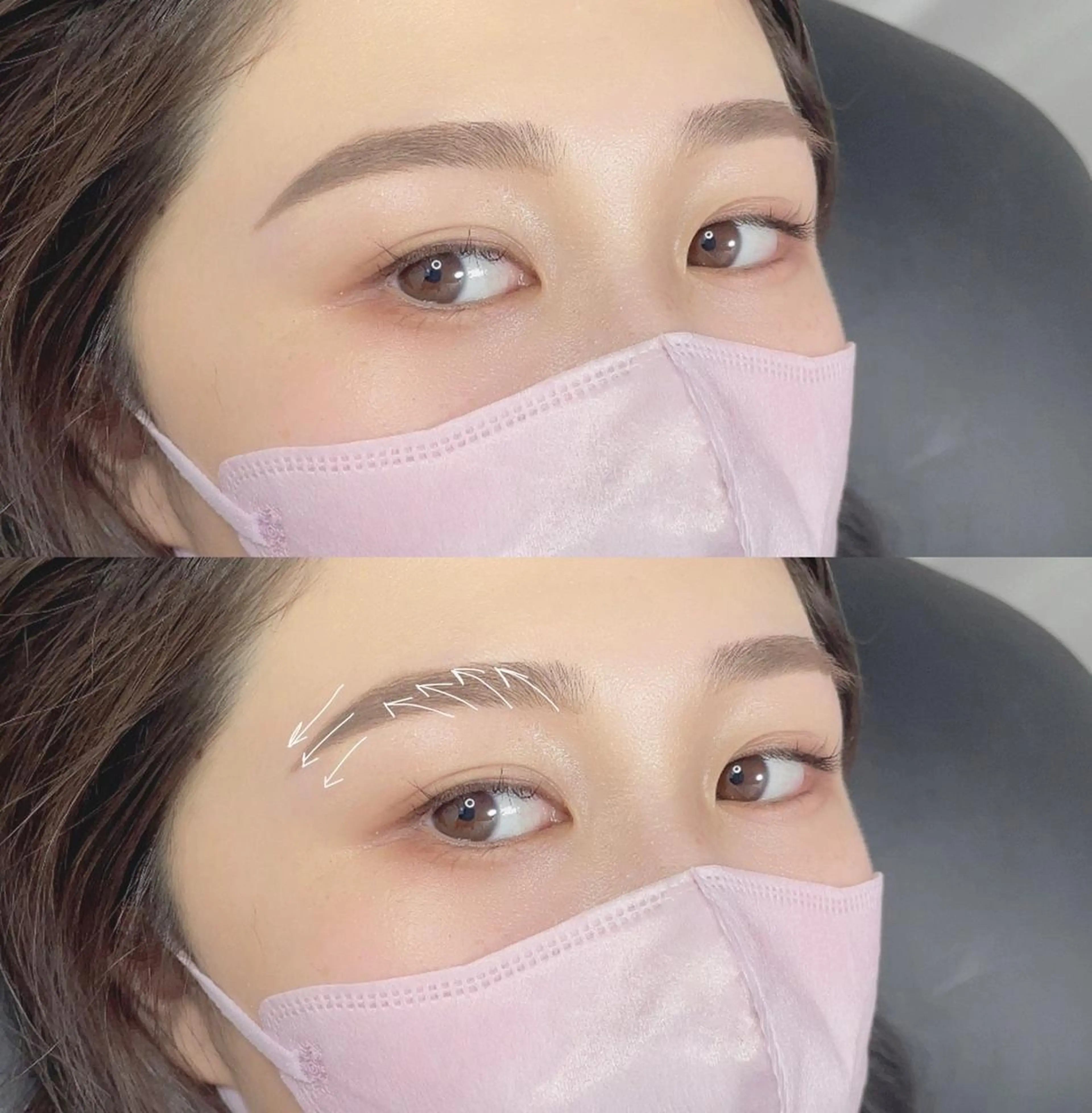 アイブロウ ハリウッドブロウリフト 眉毛ワックス脱毛 ワックス脱毛 その他(アイブロウ) 眉毛LUMICIA TOKYO博多駅前店の眉毛・アイブロウイメージ