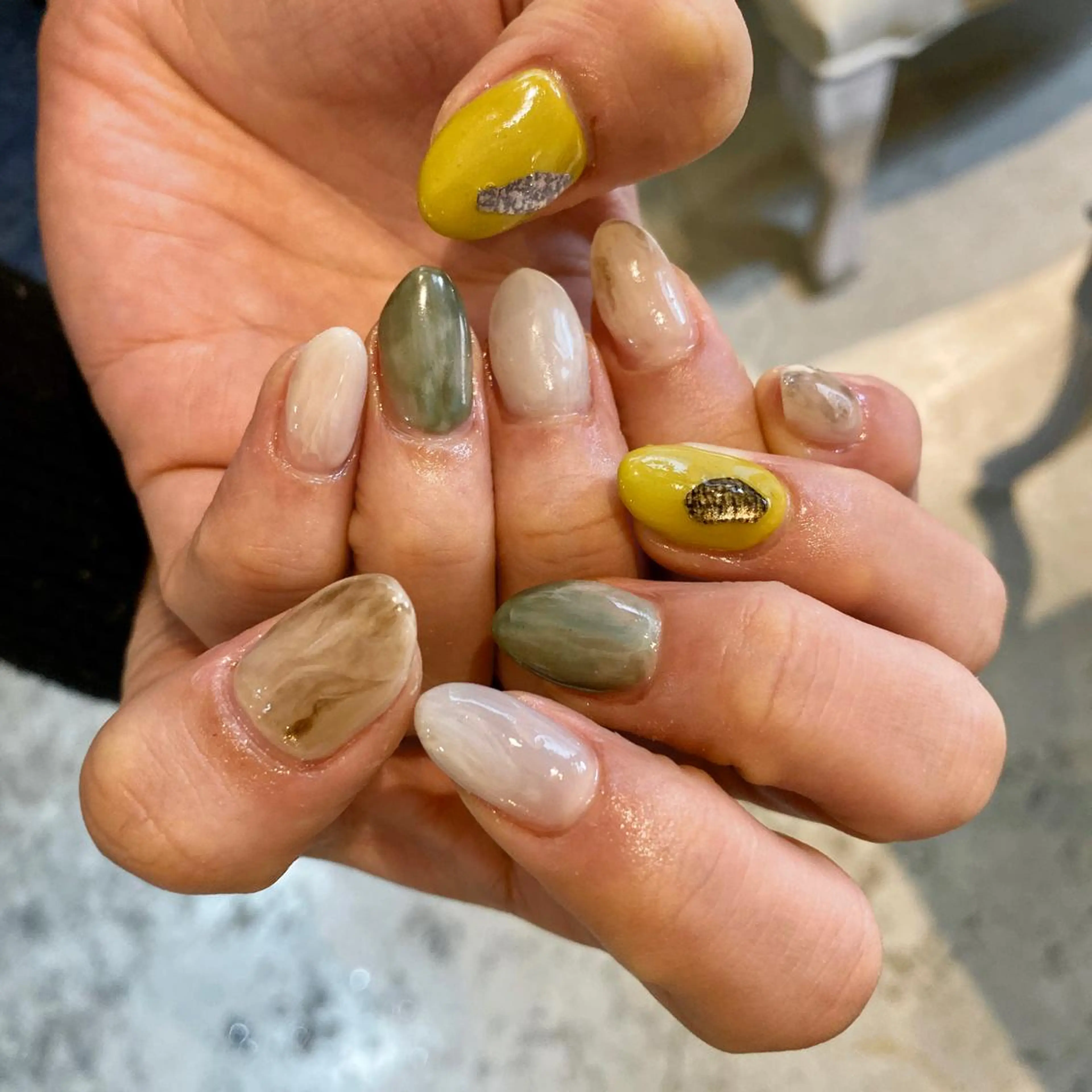 ネイル ハンドネイル nable.所属・栗林 実莉のネイルデザイン