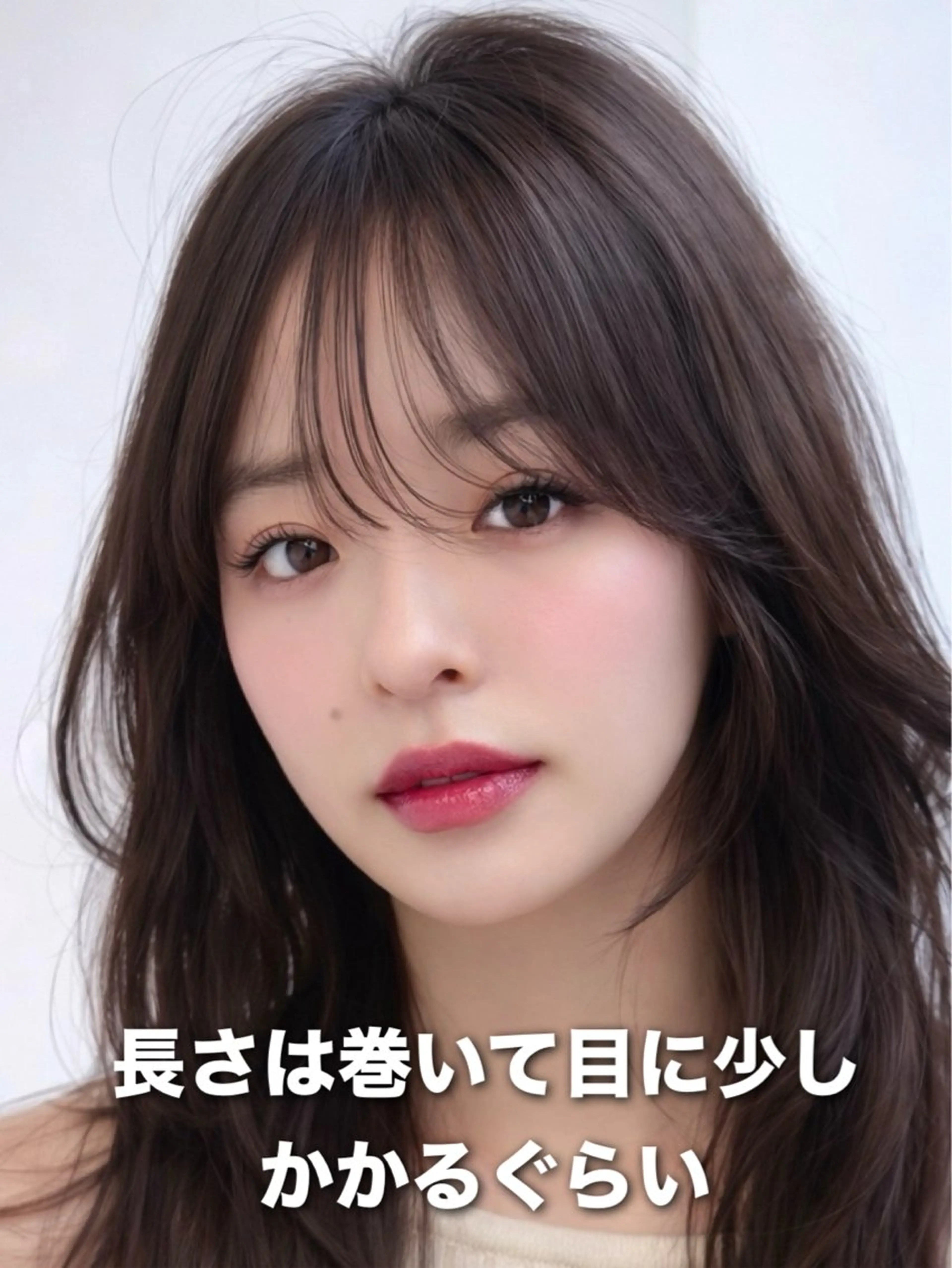 セミロング 映える顔まわり/前髪 特化 💗 ユキマのヘアスタイル