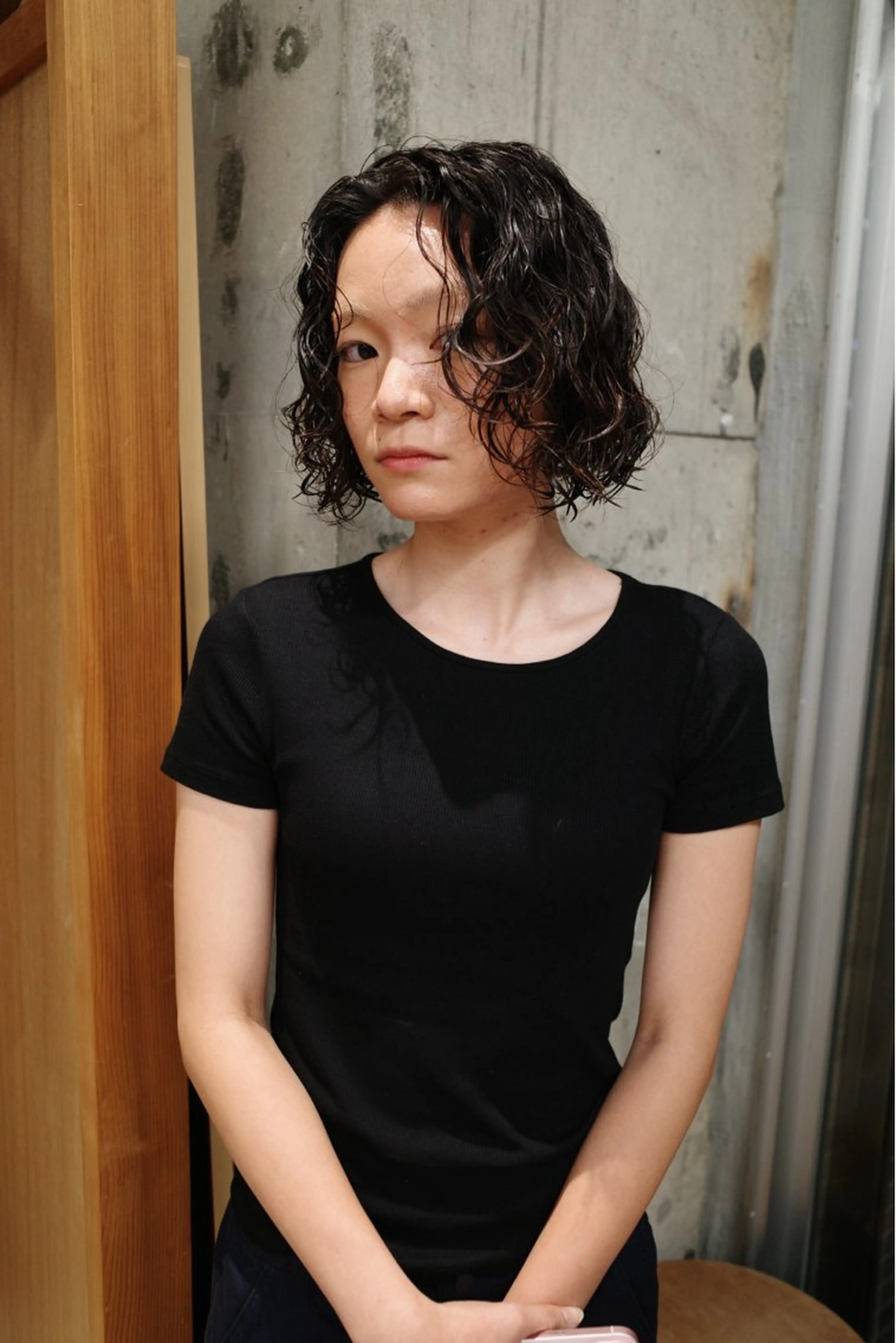 ショート カット パーマ パーマ/メンズ/ 鮫島竜海のヘアスタイル