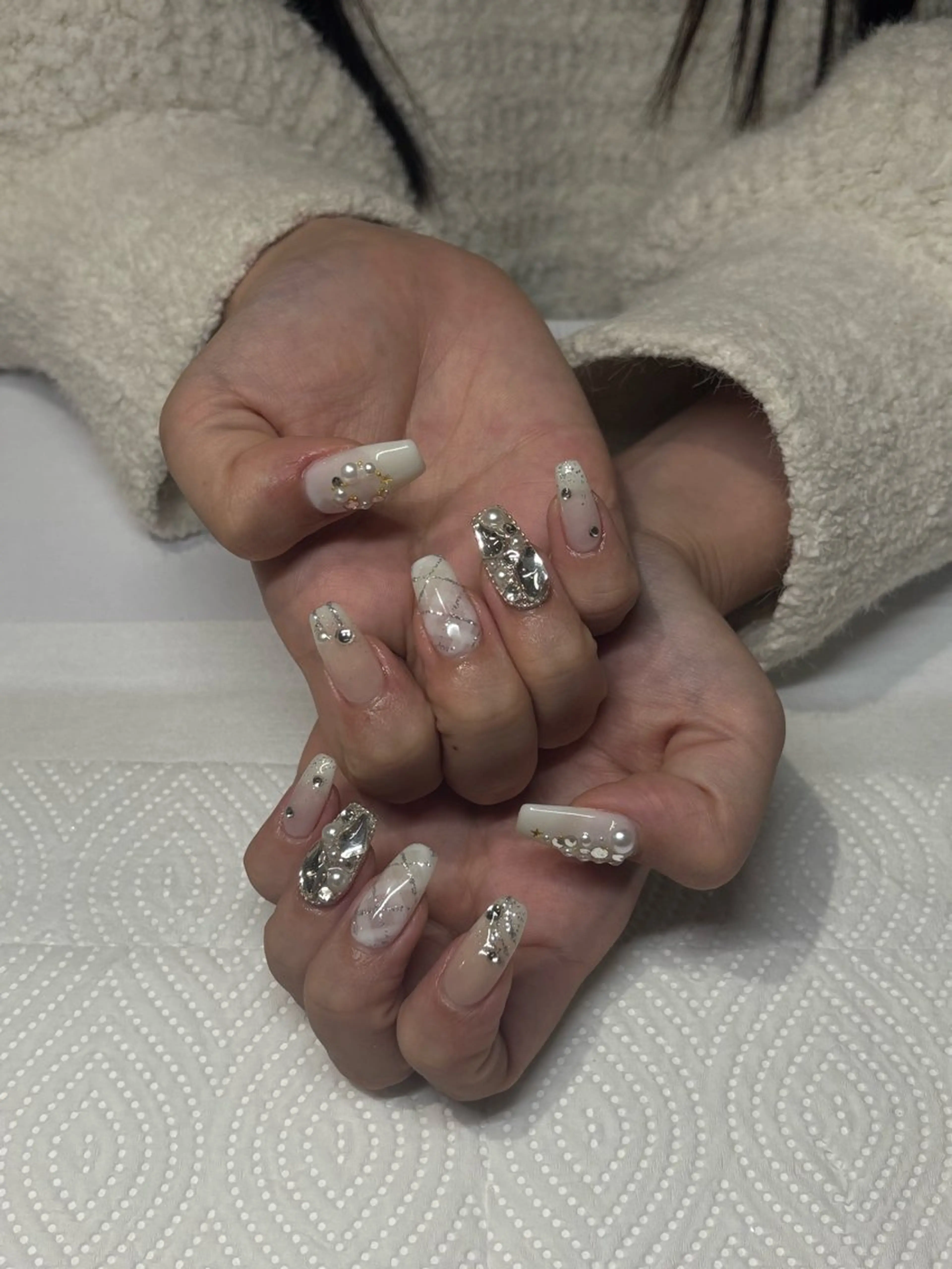 ネイル ︎✧韓国/ワンホン myu︎✧のネイルデザイン