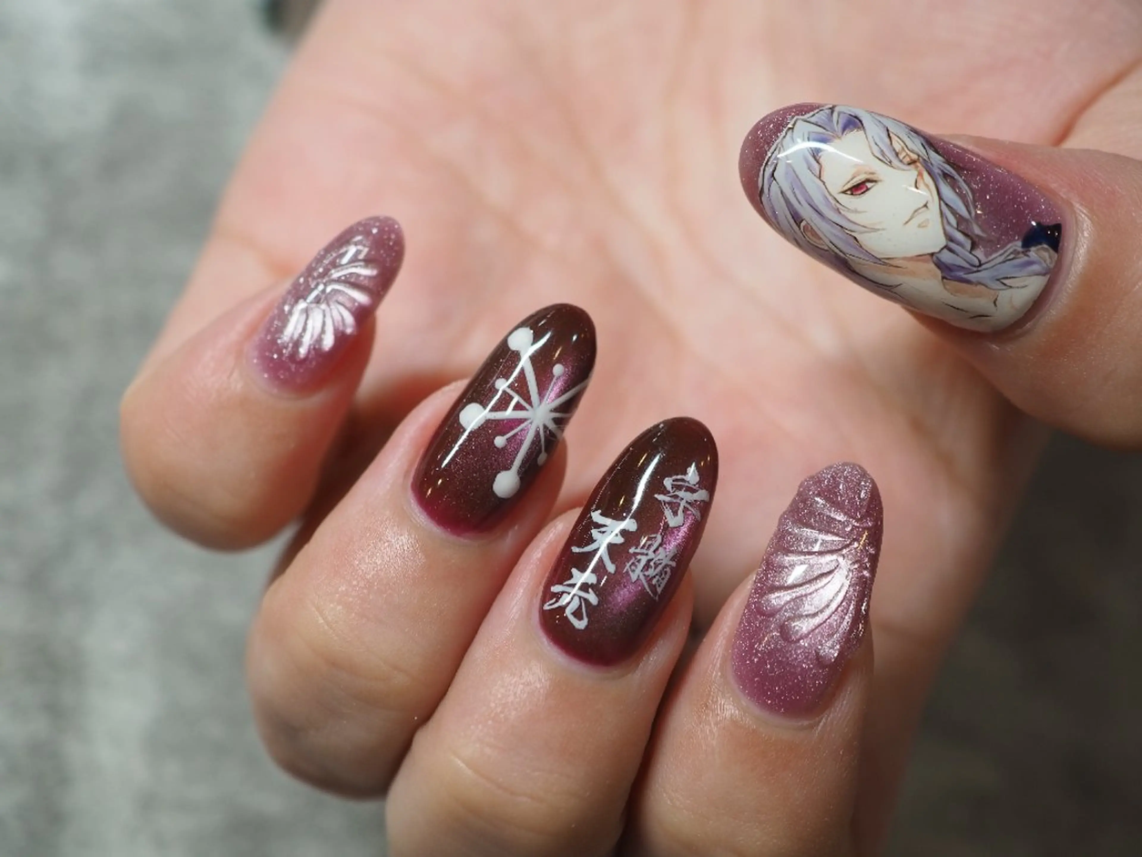 ネイル ハンドネイル glaNje 福光のネイルデザイン