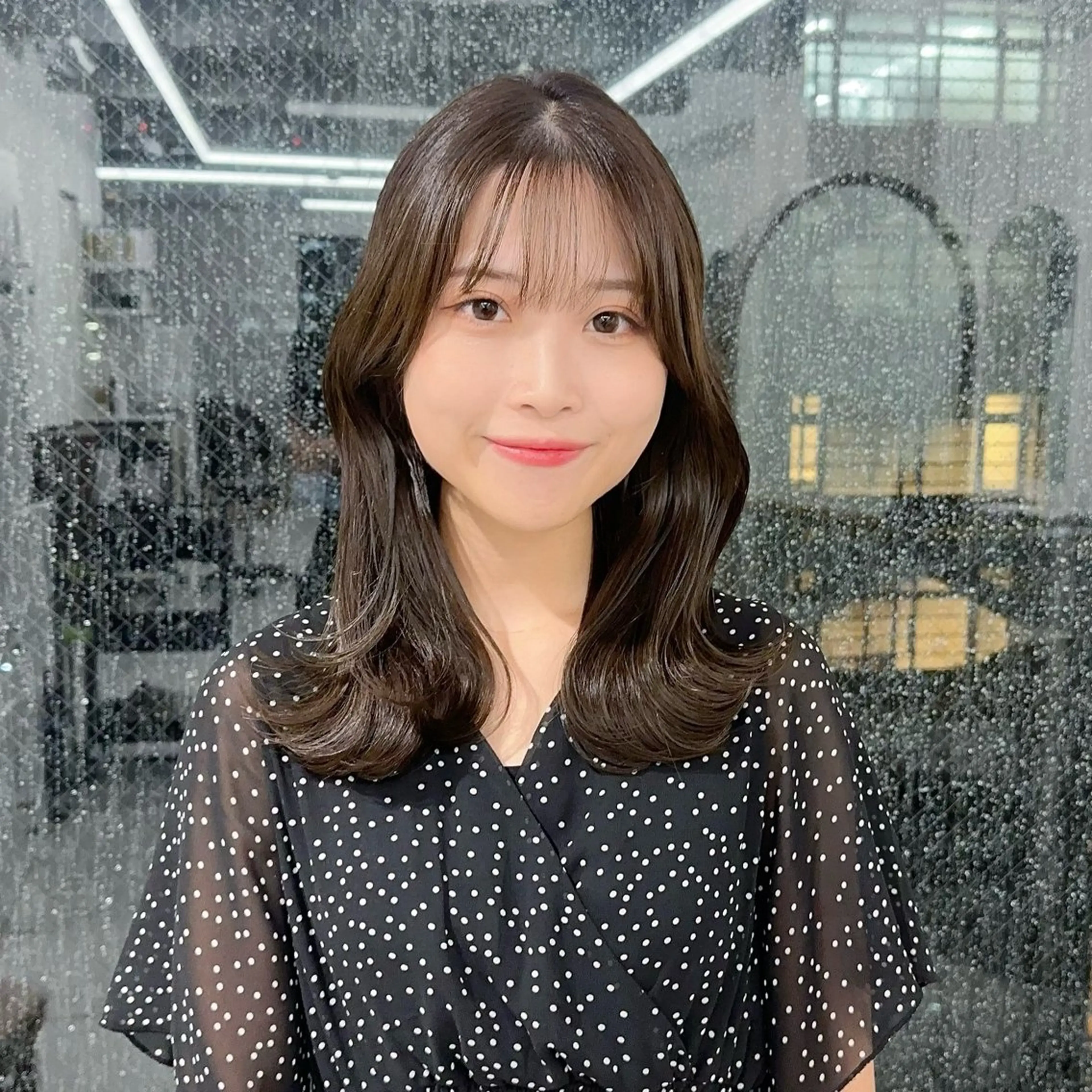 ミディアム カラー カット ヘアカラー トリートメント ブリーチなし/レイヤ ー特化🌈Tommyのヘアスタイル