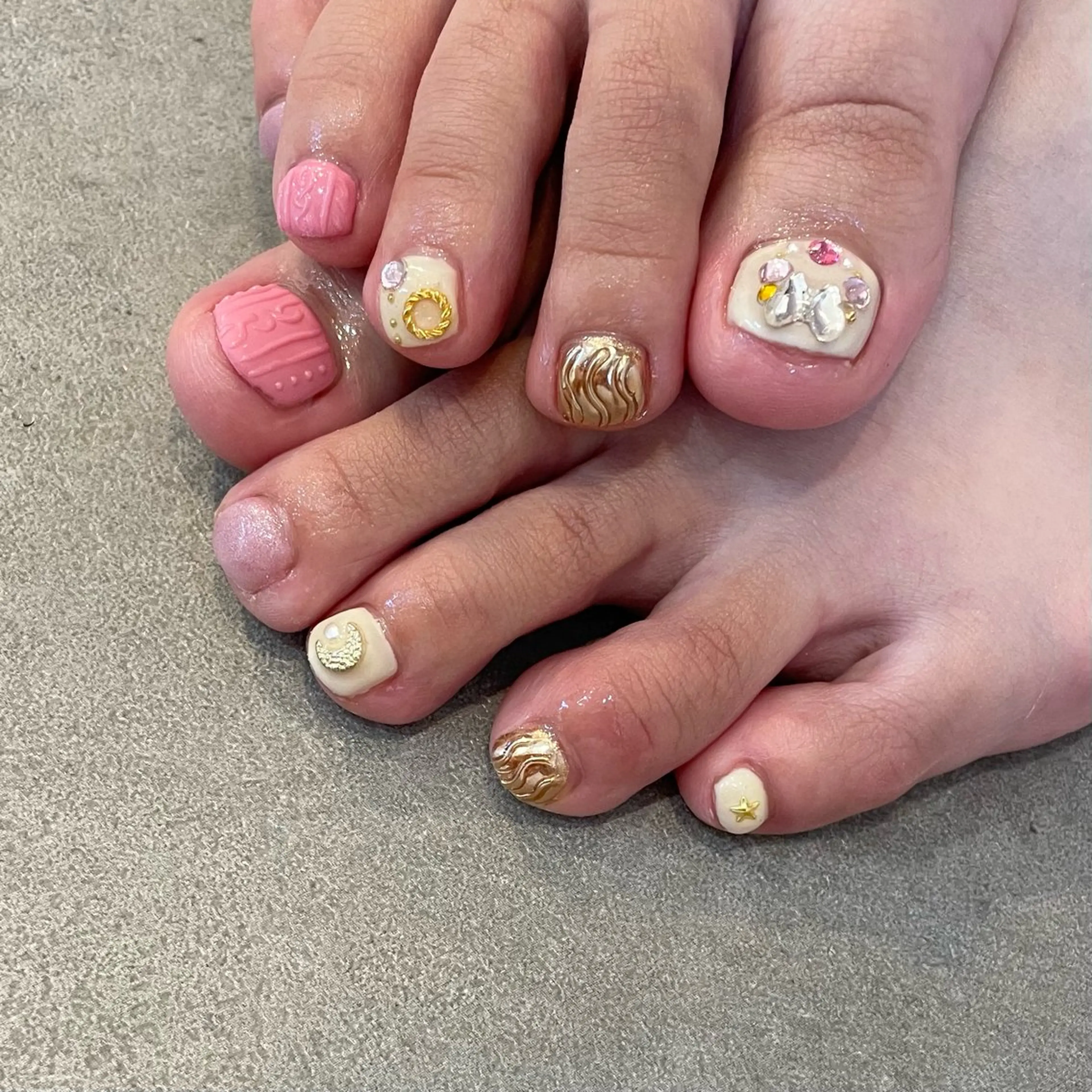 ネイル 冬ネイル クリスマス Nail Salon Gummi.のネイルデザイン