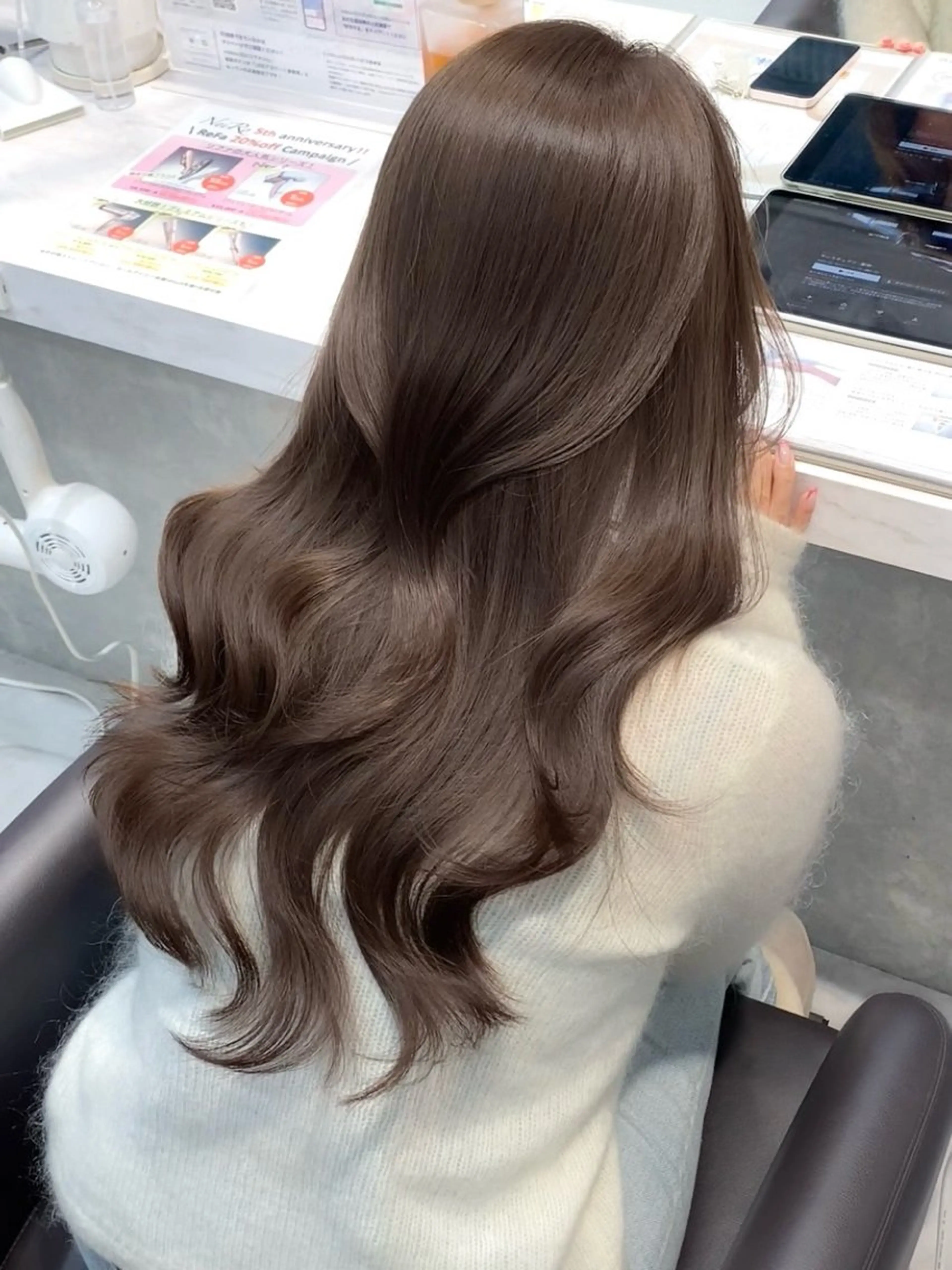 垢抜け💕透明感カラー🫧（クイックトリートメント付き）の写真