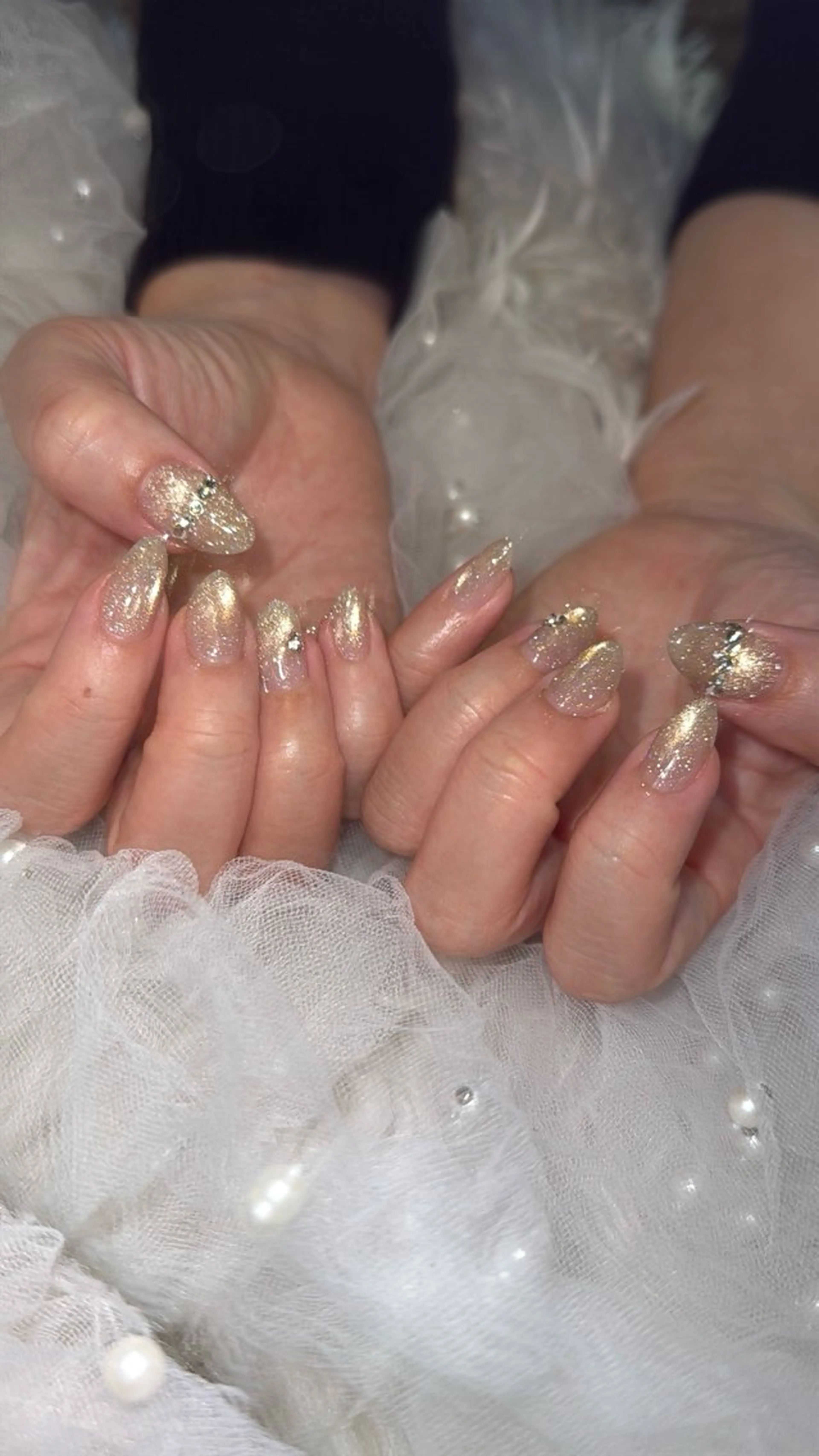 ネイル フラッシュネイル フラッシュマグ フットネイル フレンチネイル 韓国ネイル ハンドネイル SAKU nail 作島茜のネイルデザイン