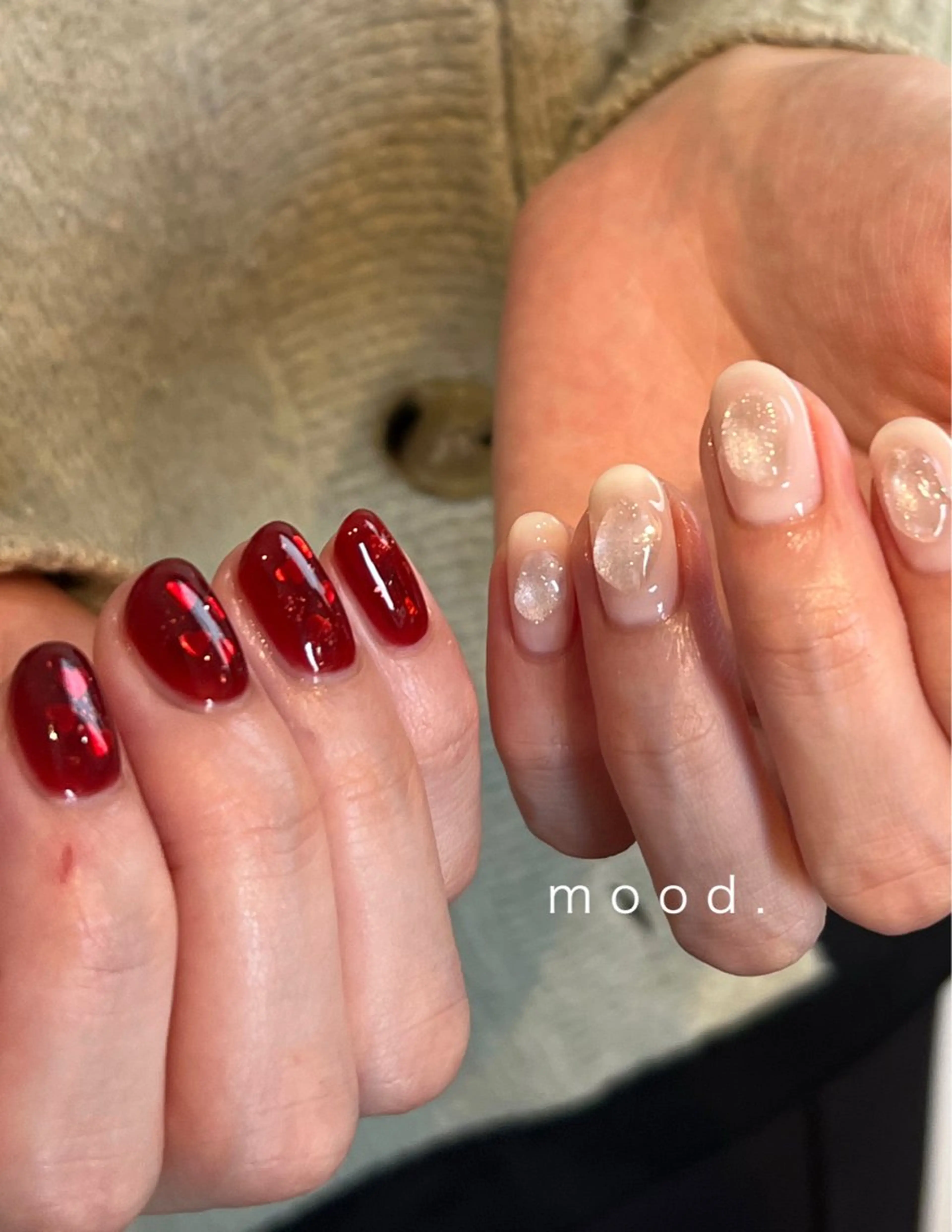 ネイル m o o d . emiのネイルデザイン