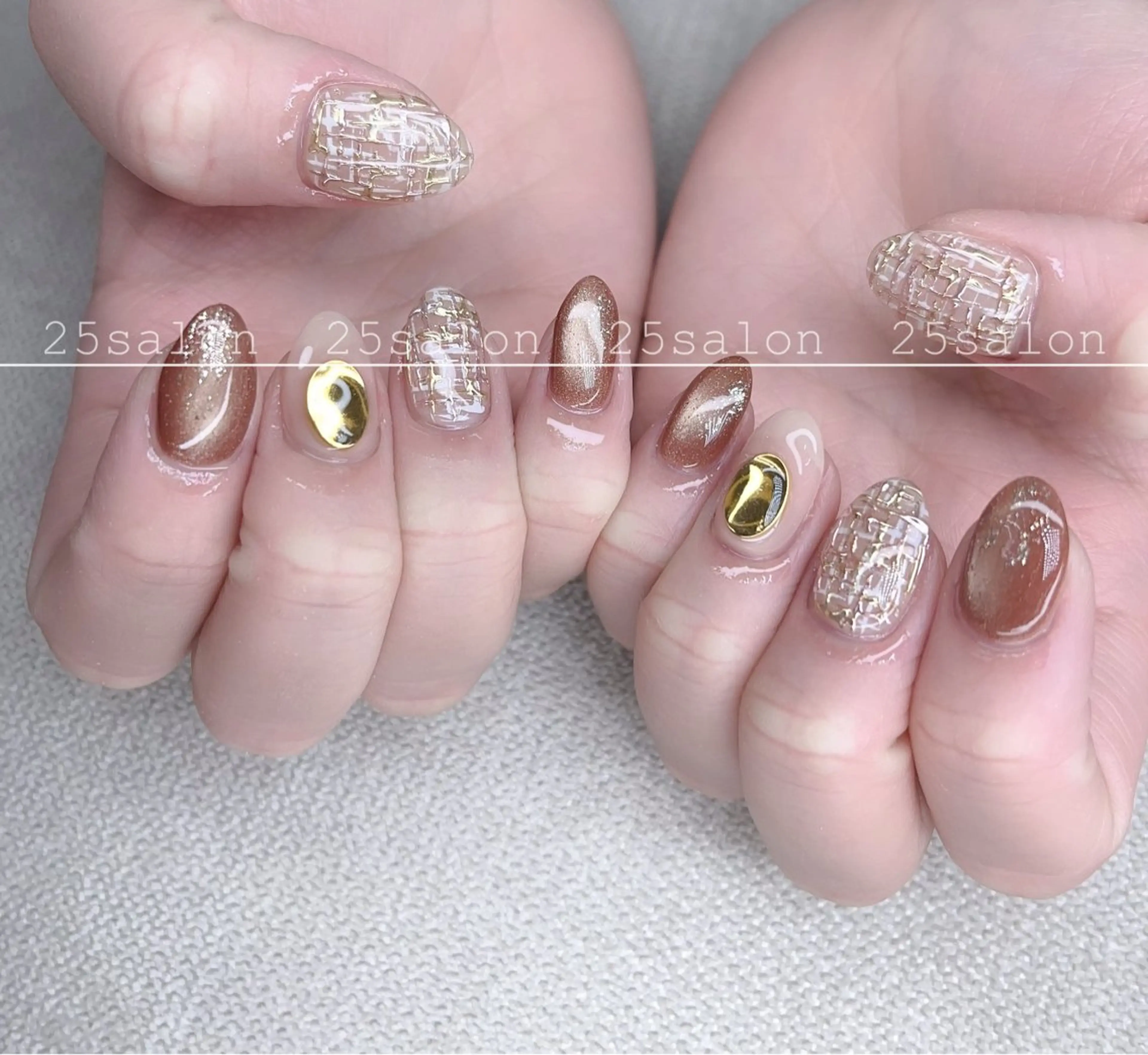 ネイル ジェルネイル 韓国ネイル ニュアンスネイル パラジェル ワンホンネイル 2 5のマツエク・マツパデザイン