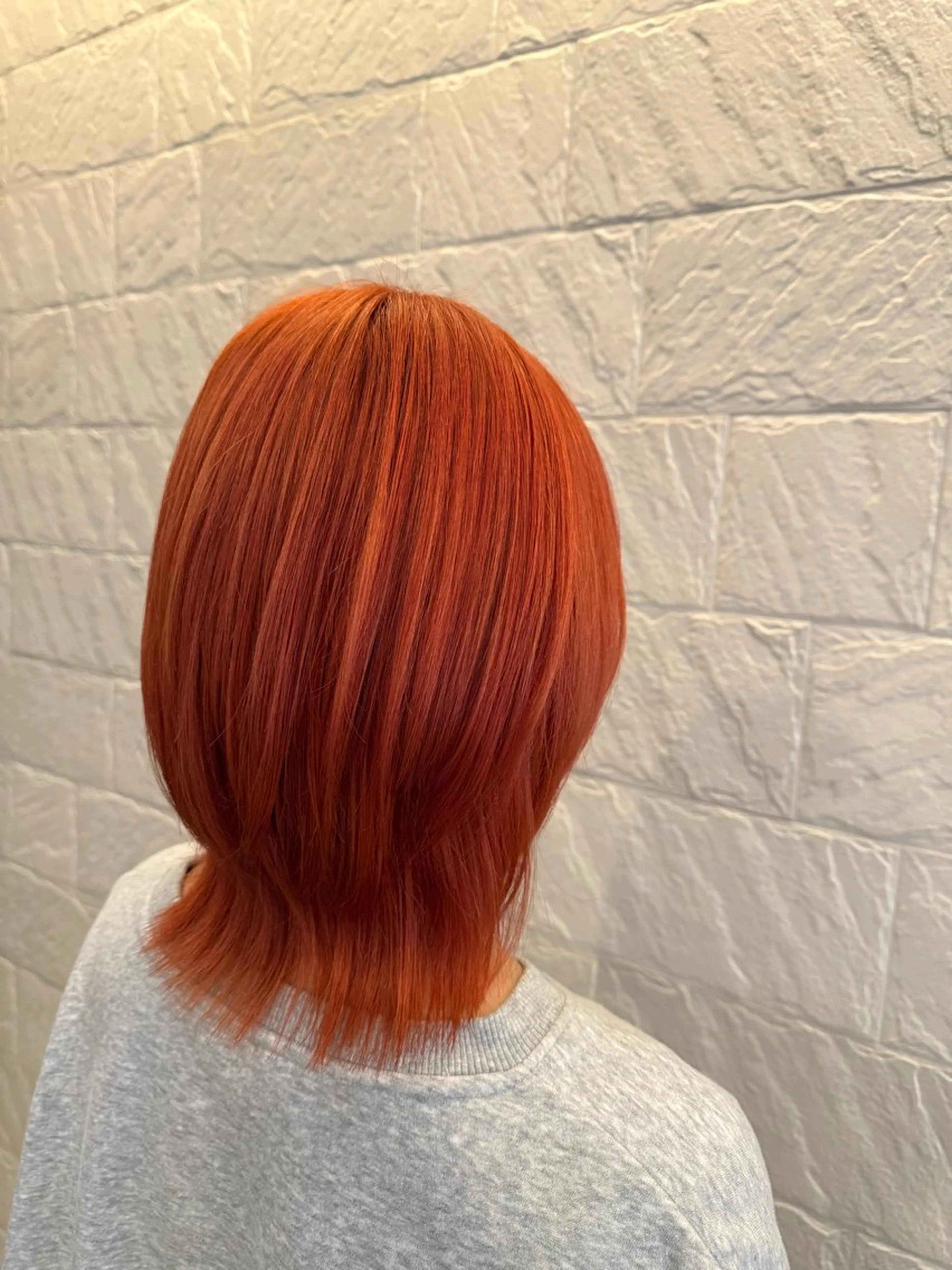 ミディアム カラー ヘアカラー 有澤 茉唯のマツエク・マツパデザイン