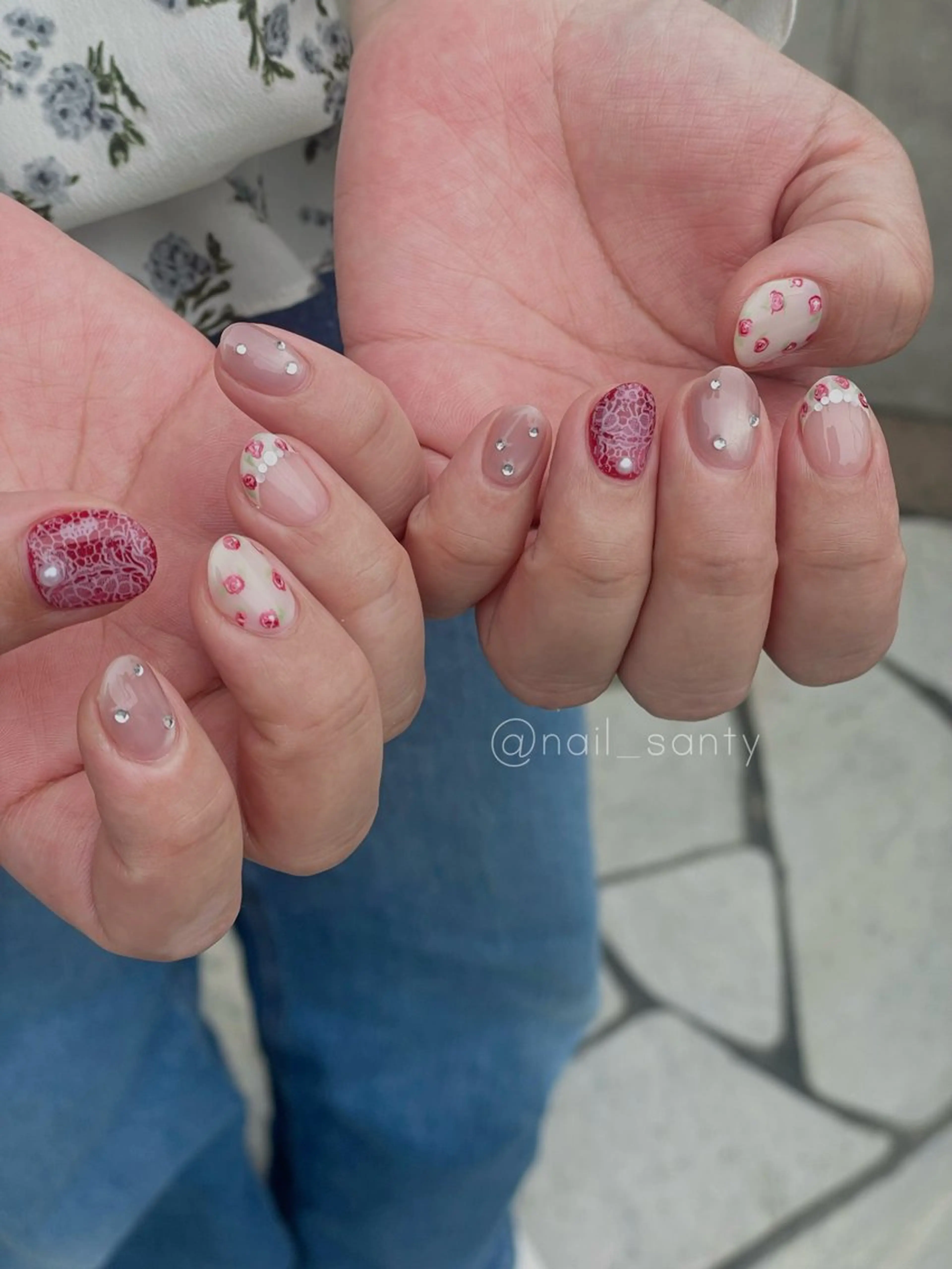 ネイル ハンドネイル Nailsalon Santy.のネイルデザイン