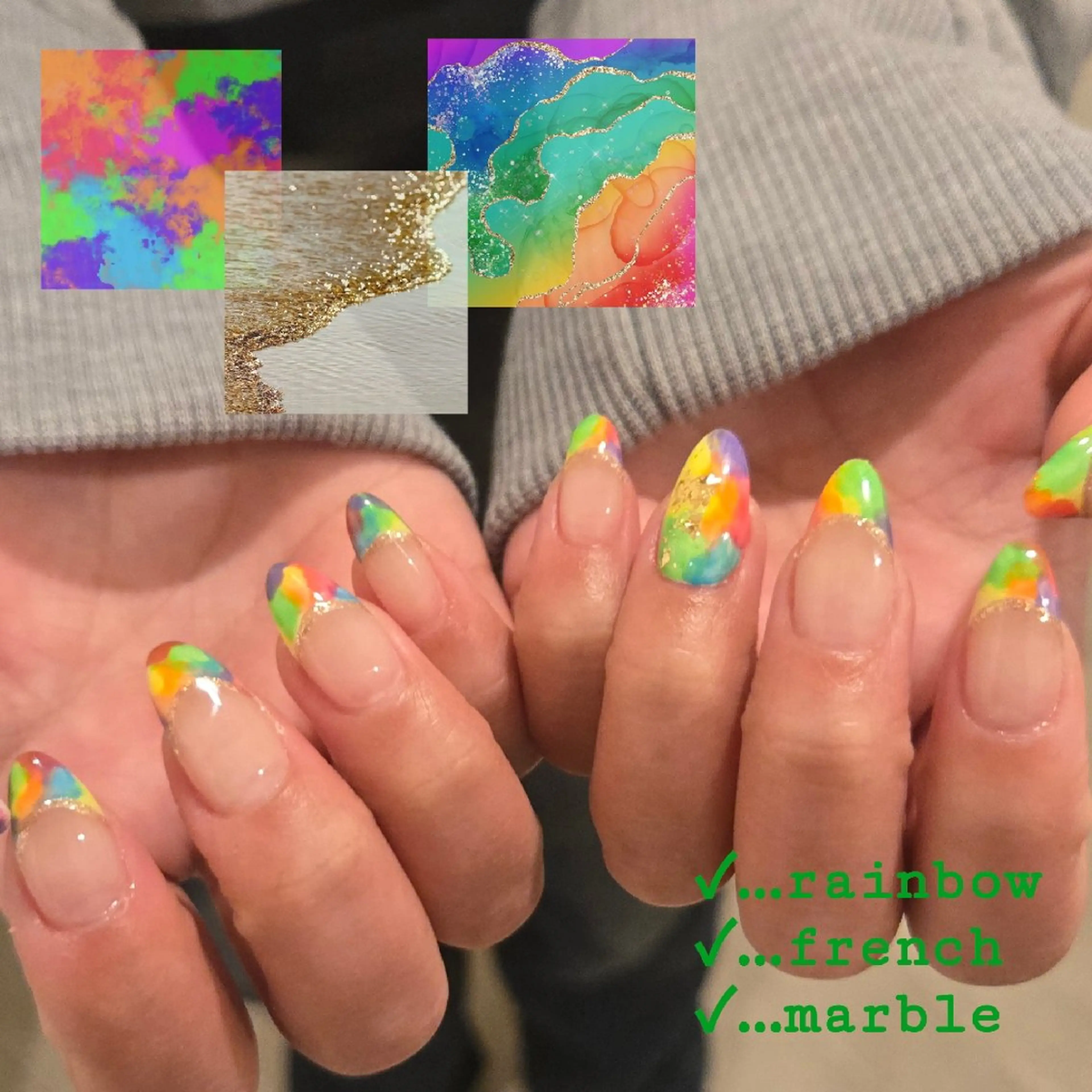 ネイル ハンドネイル 8appy ARTstudioのネイルデザイン