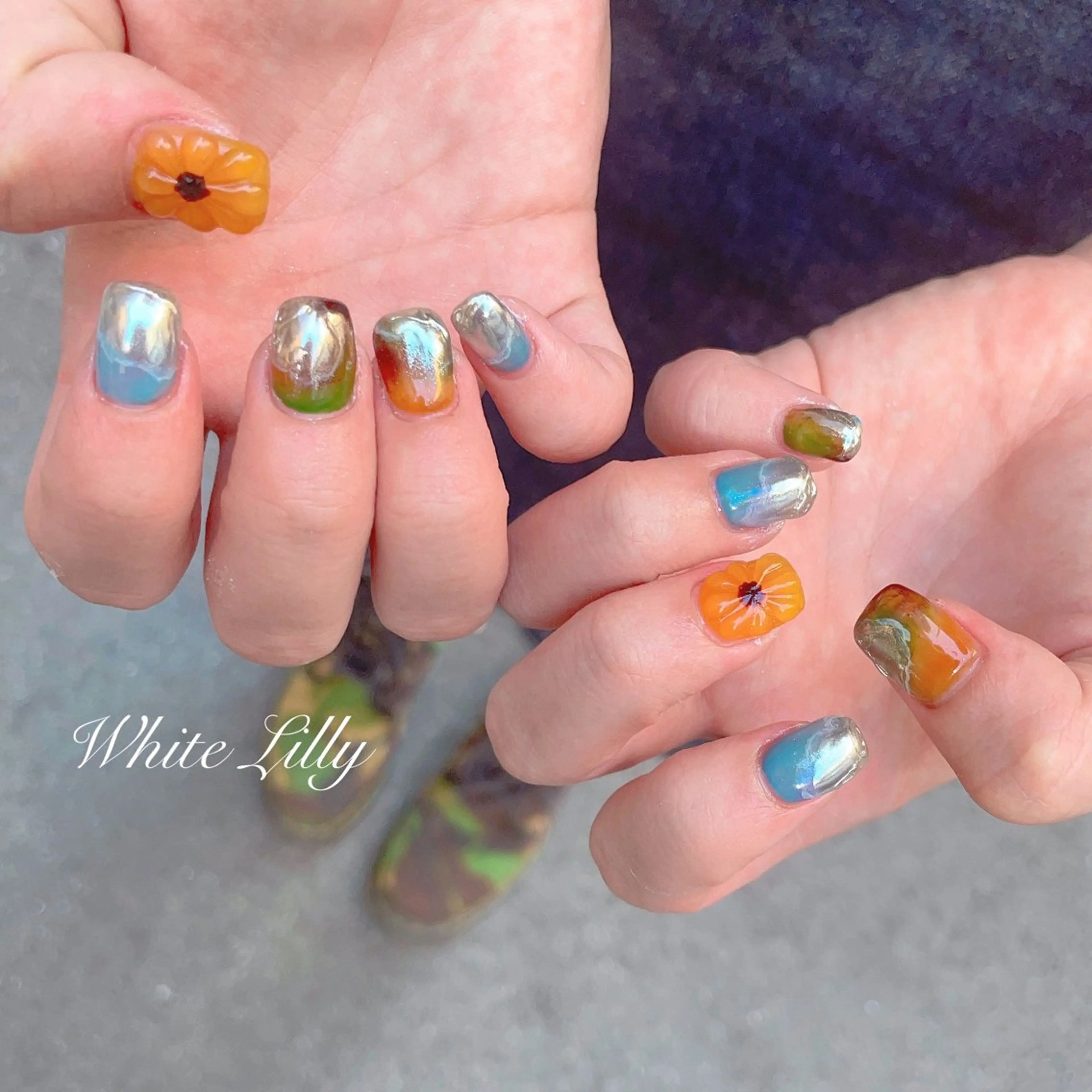 ネイル ハンドネイル 牧田 雅世のネイルデザイン