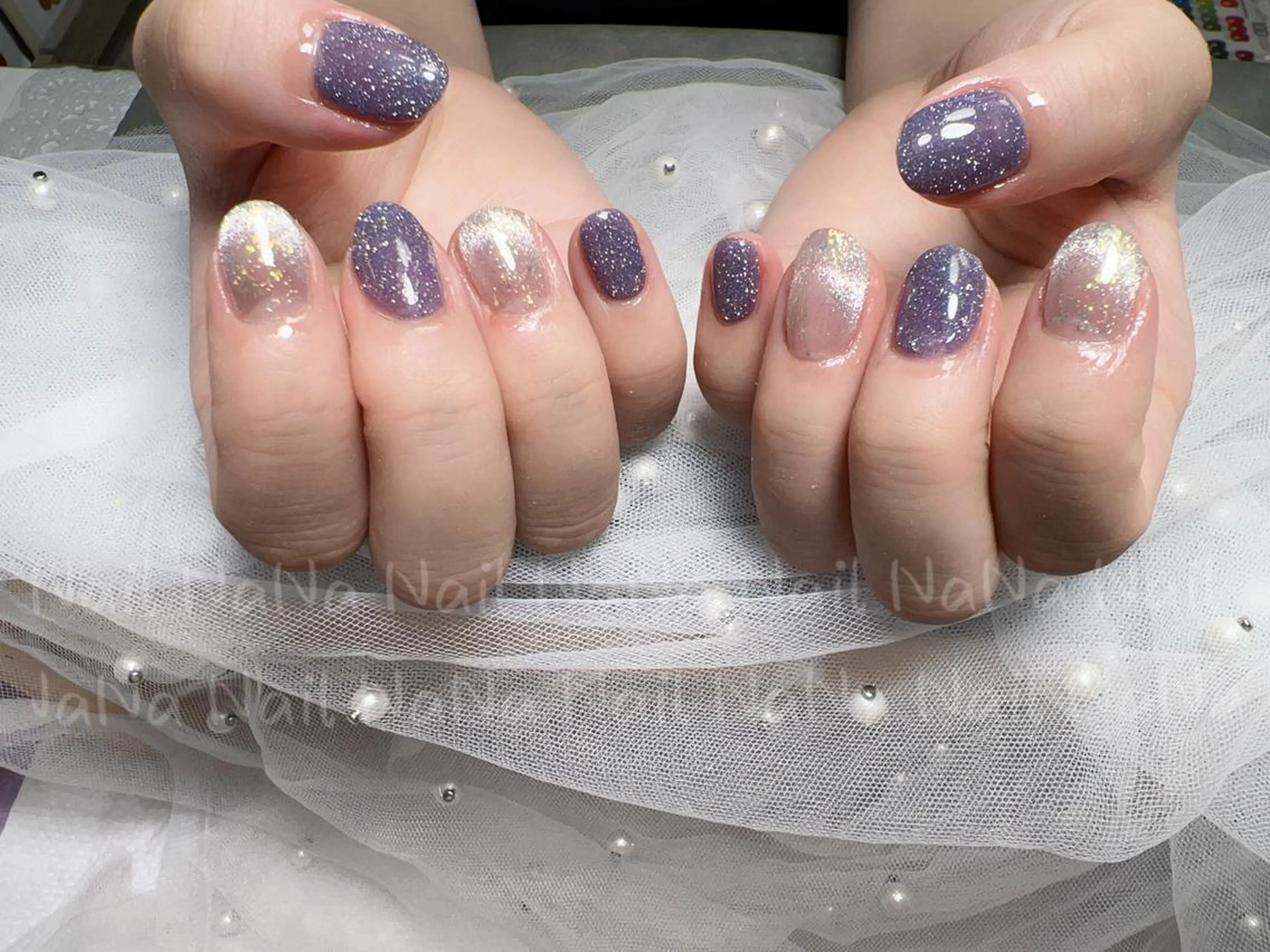 ショート カラー ネイル ハンドネイル Nail NaNaのネイルデザイン