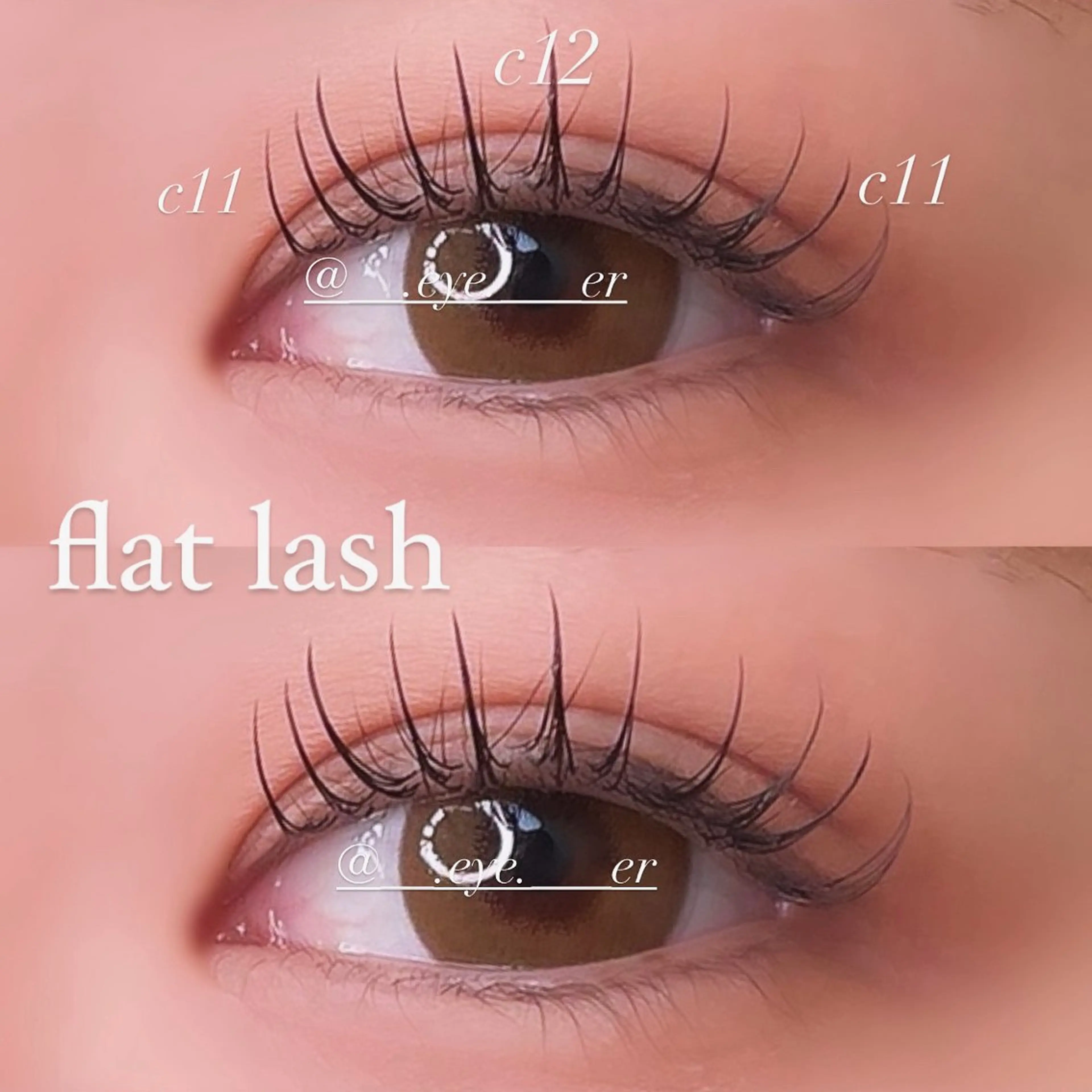 マツエク・マツパ LAUREL川崎店 ERIKO🐰束感♡のマツエク・マツパデザイン