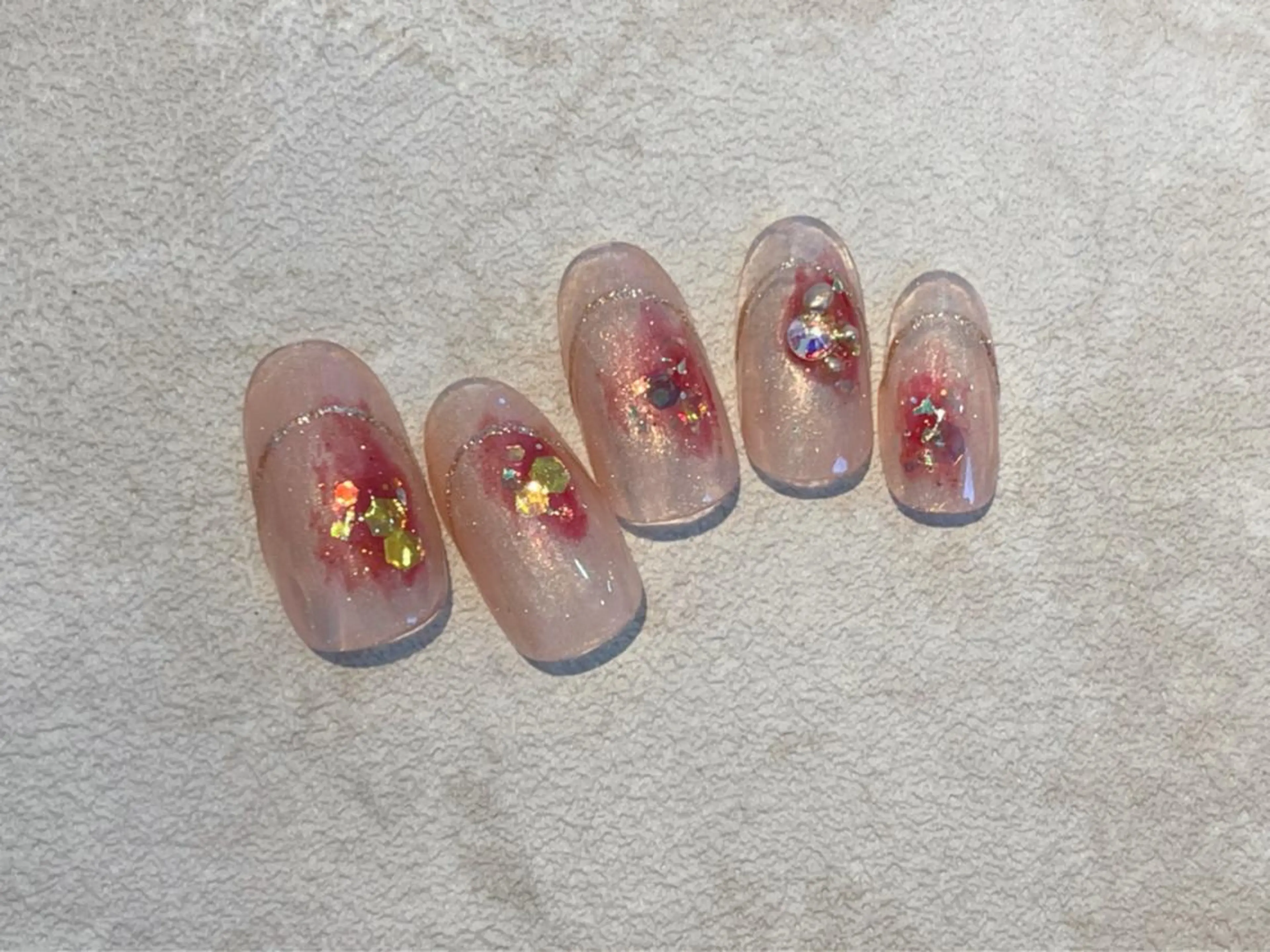 ネイル チークネイル ハンドネイル Nail Katoのネイルデザイン