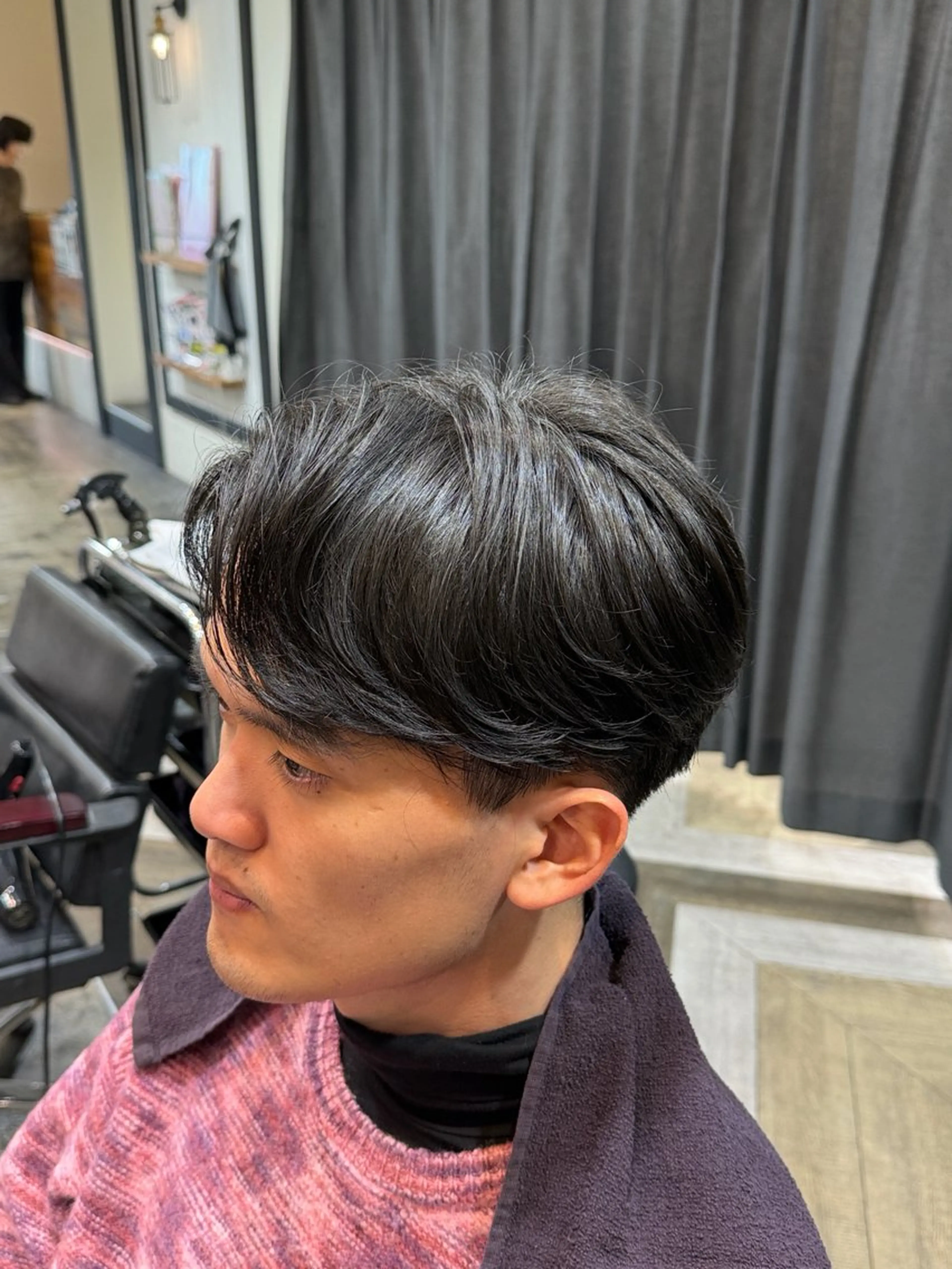 メンズ パーマモデル募集中／ 米田　奈月のヘアスタイル