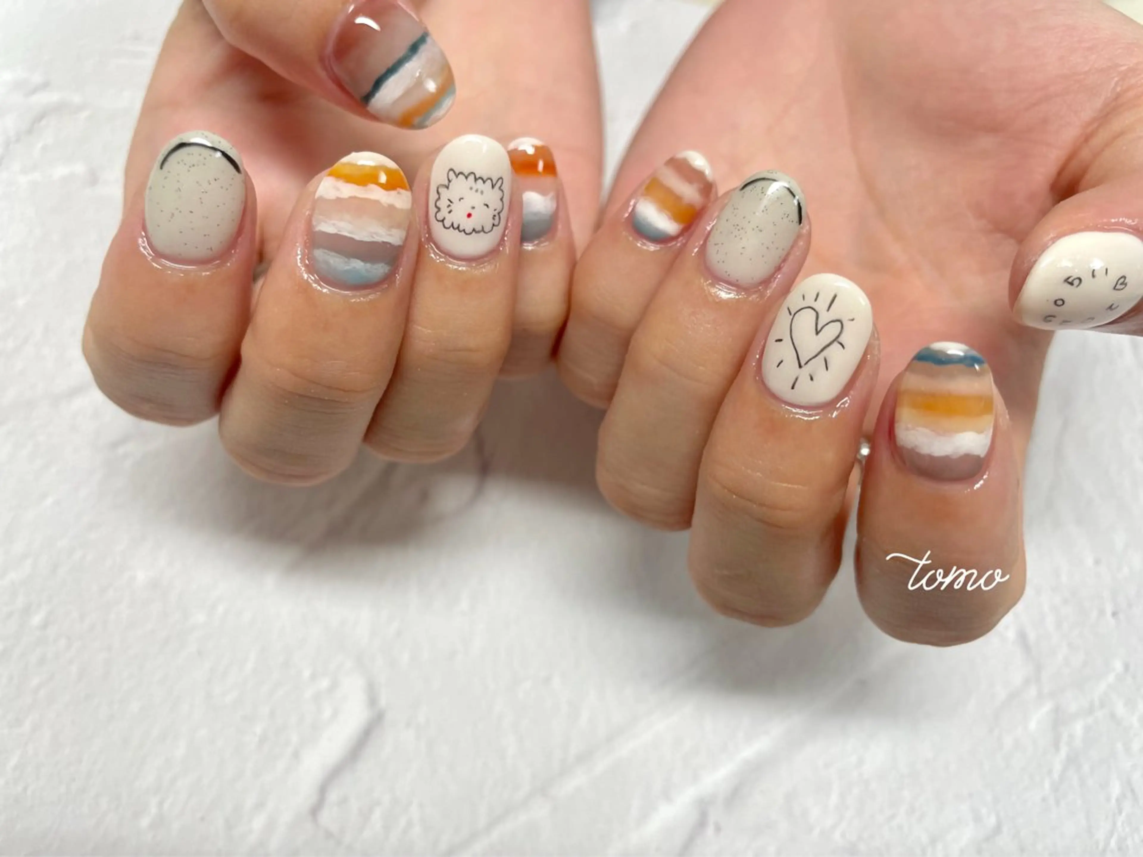 ネイル ハンドネイル nailist TOMOのネイルデザイン