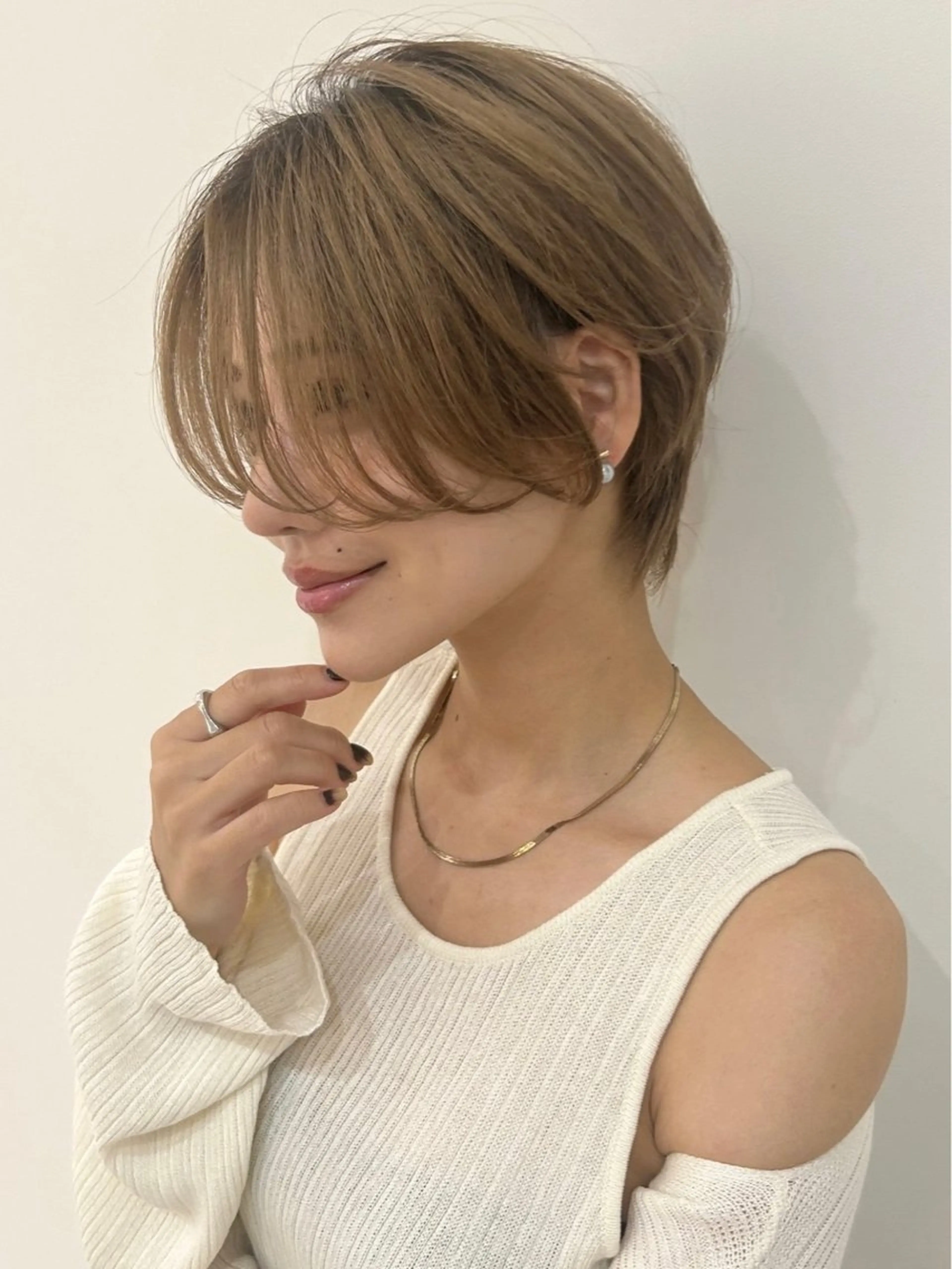 ショート 淡路上新庄/髪質改善 .艶カラー/野口春貴のヘアスタイル