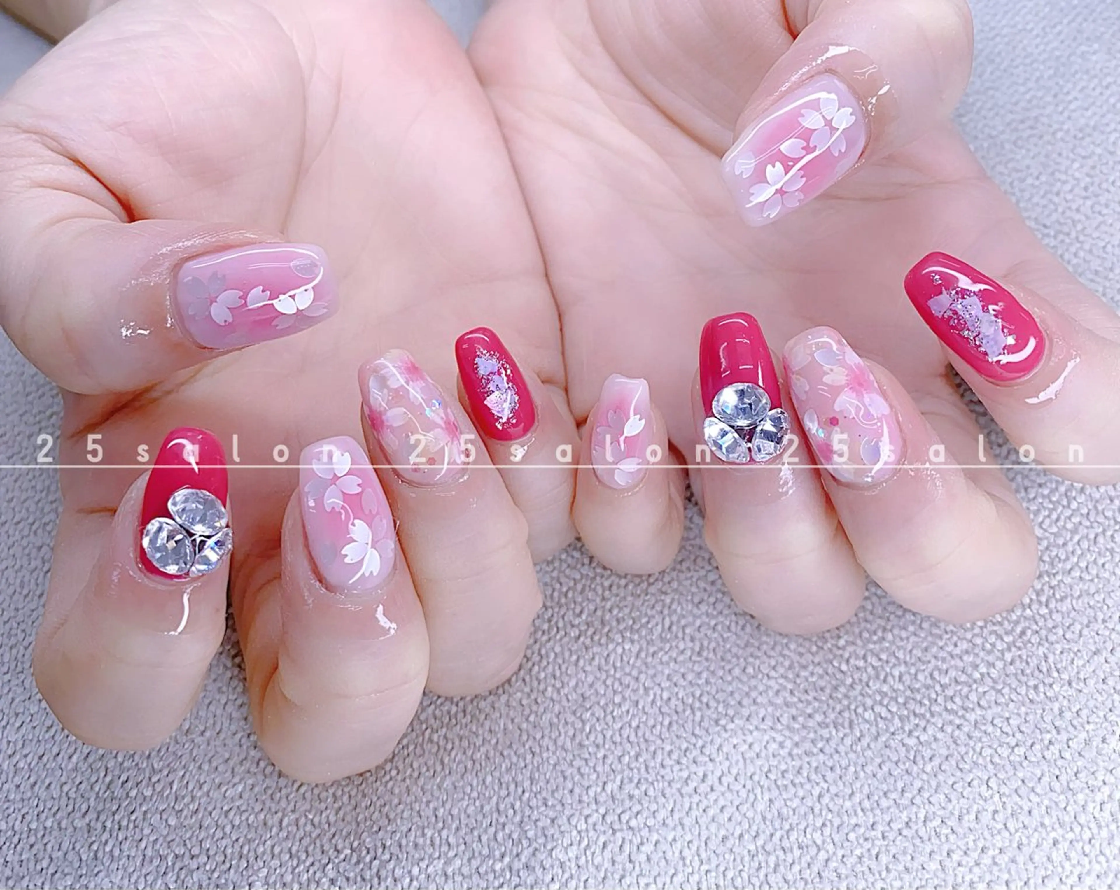 ネイル オーロラネイル チークネイル フットネイル フレンチネイル ジェルネイル 2 5のマツエク・マツパデザイン