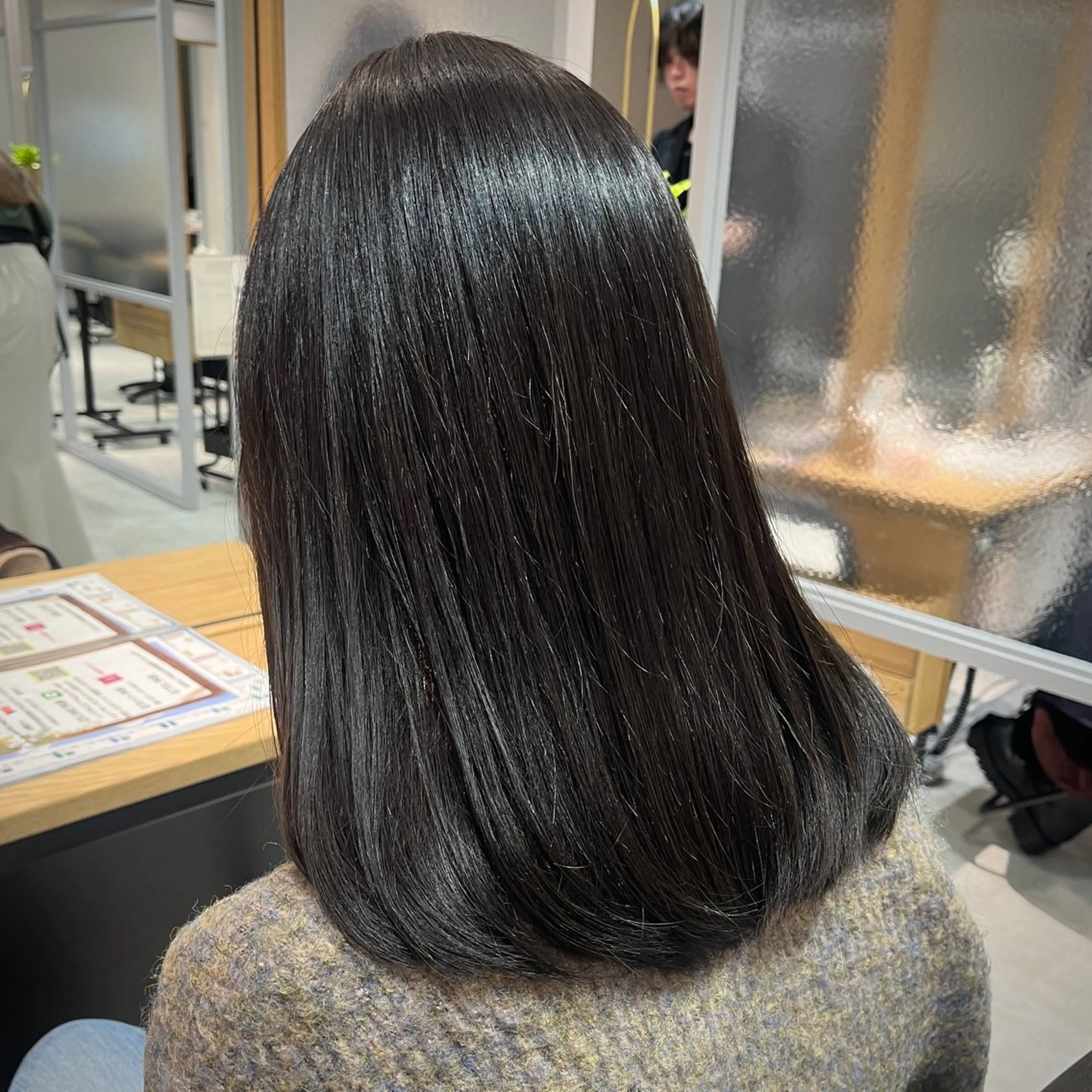 セミロング ヘアカラー BASSA立川🌱 Bitouのヘアスタイル