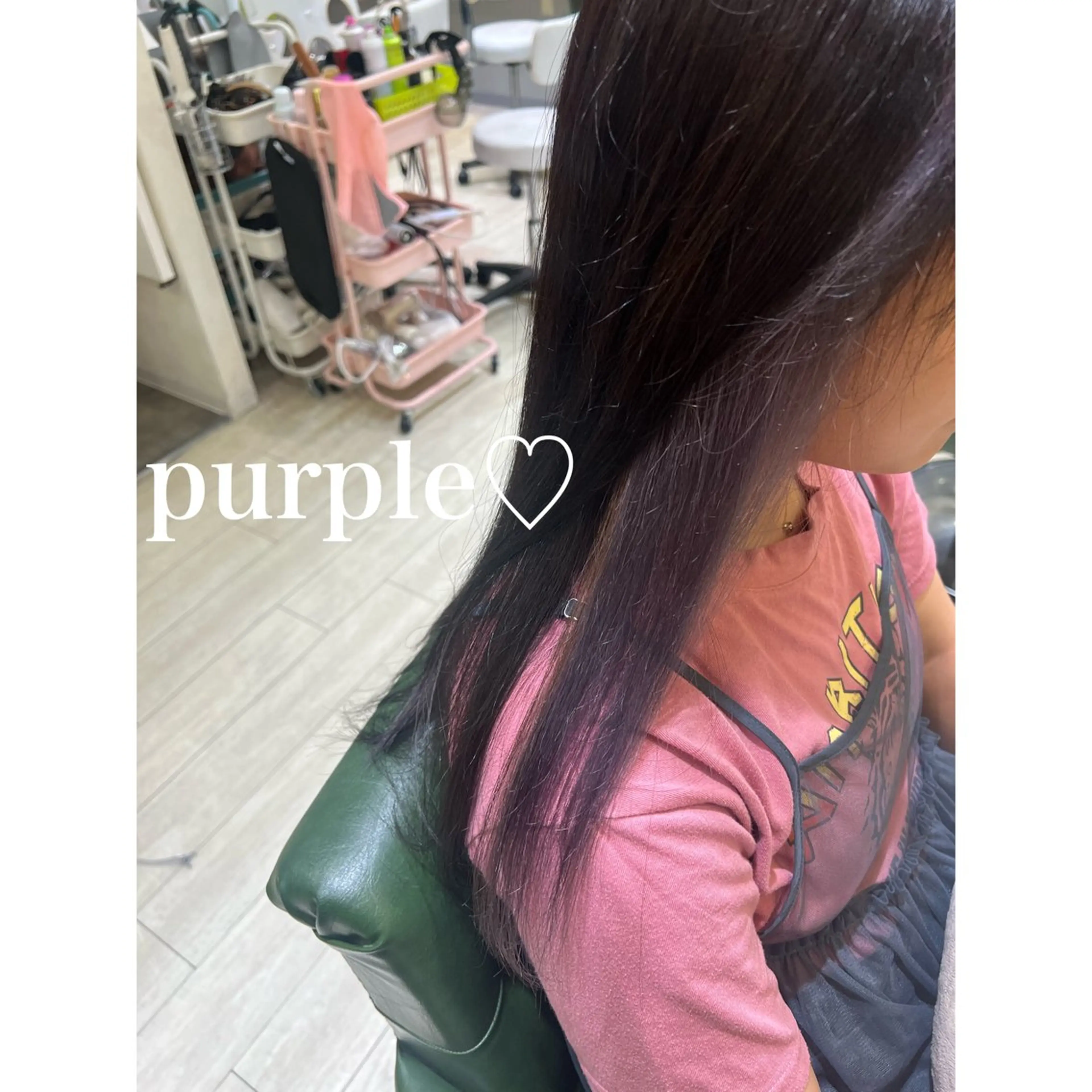 ミディアム カラー ヘアカラー melca. Amiのマツエク・マツパデザイン