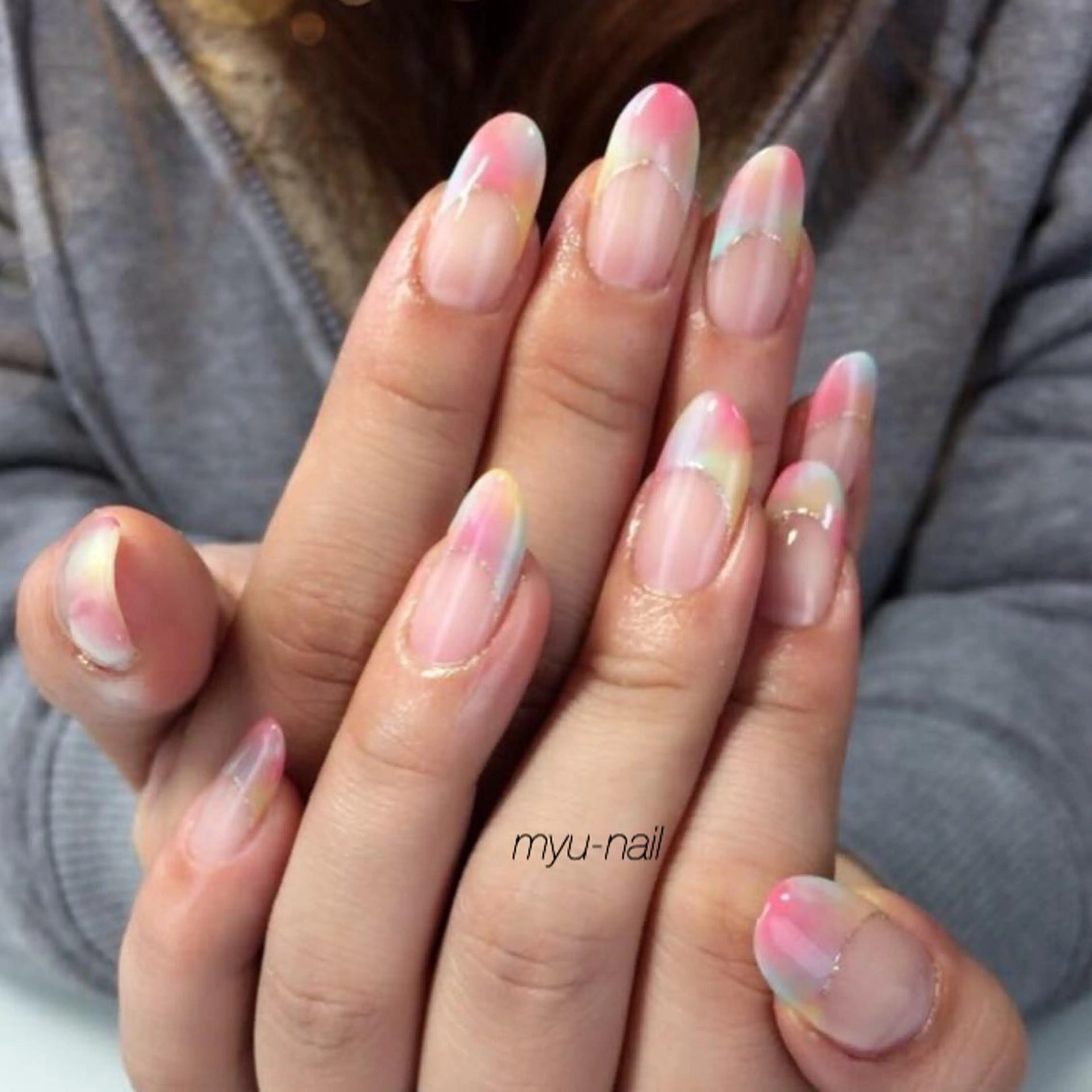 ネイル アートネイル ホームサロン myu-nailのネイルデザイン