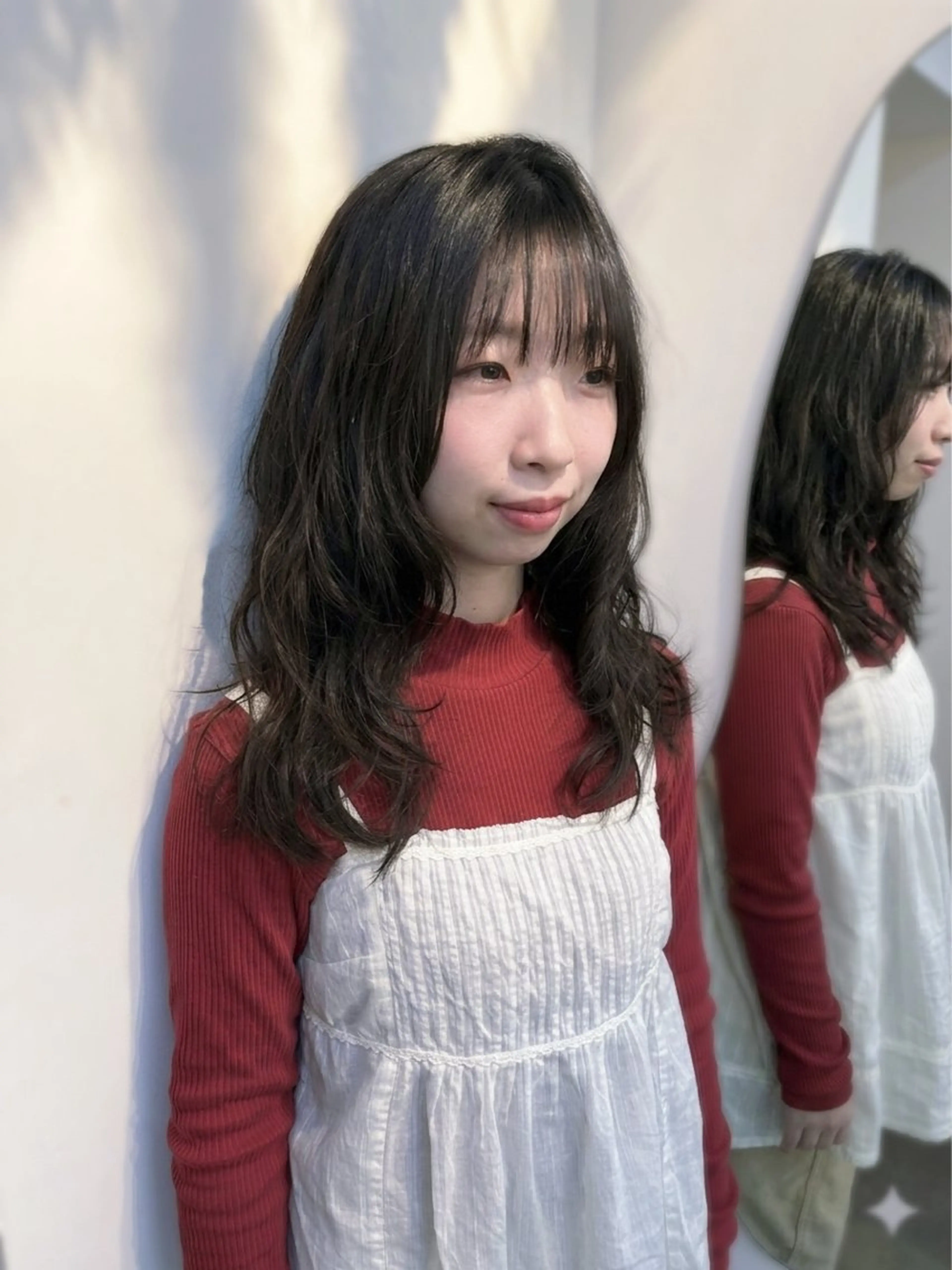 セミロング パーマ RoooHAIR/ ちあきのヘアスタイル