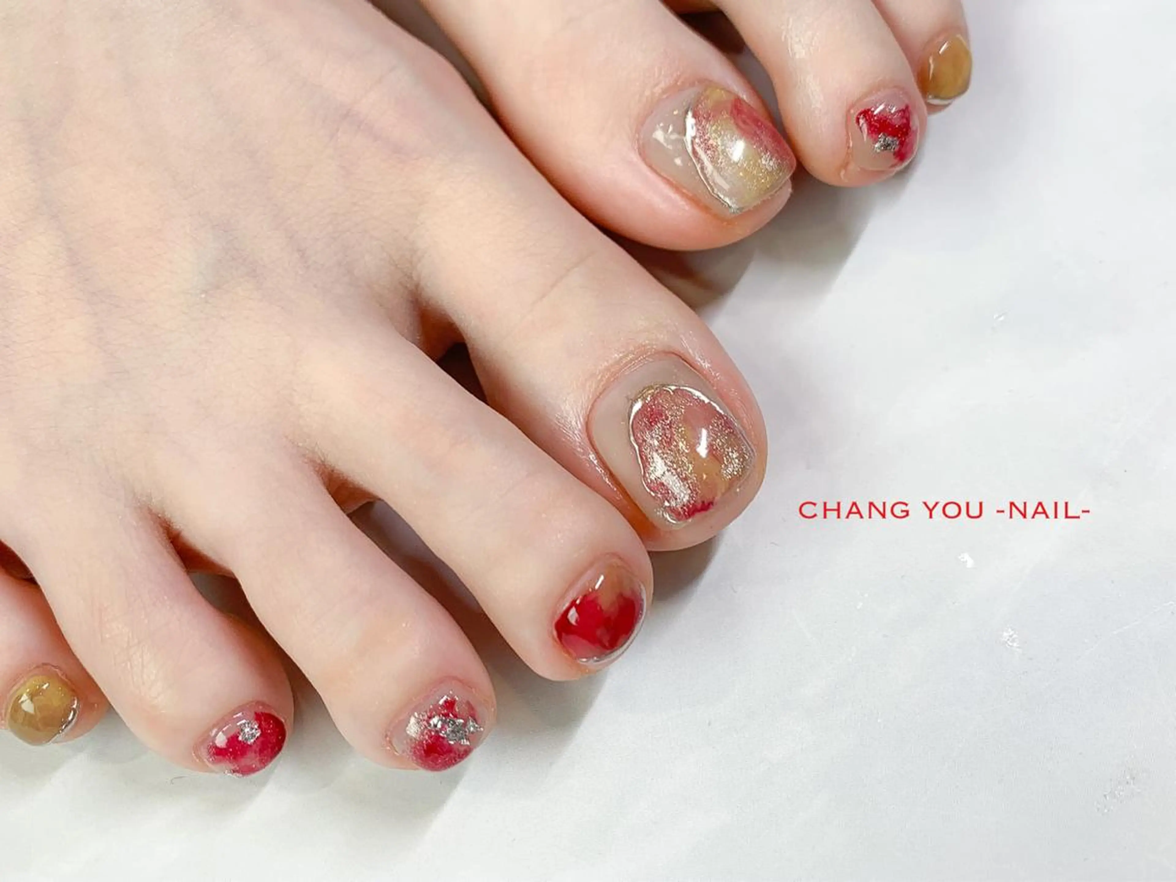 ネイル フットネイル Maison noyer所属・Maison noyerのネイルデザイン